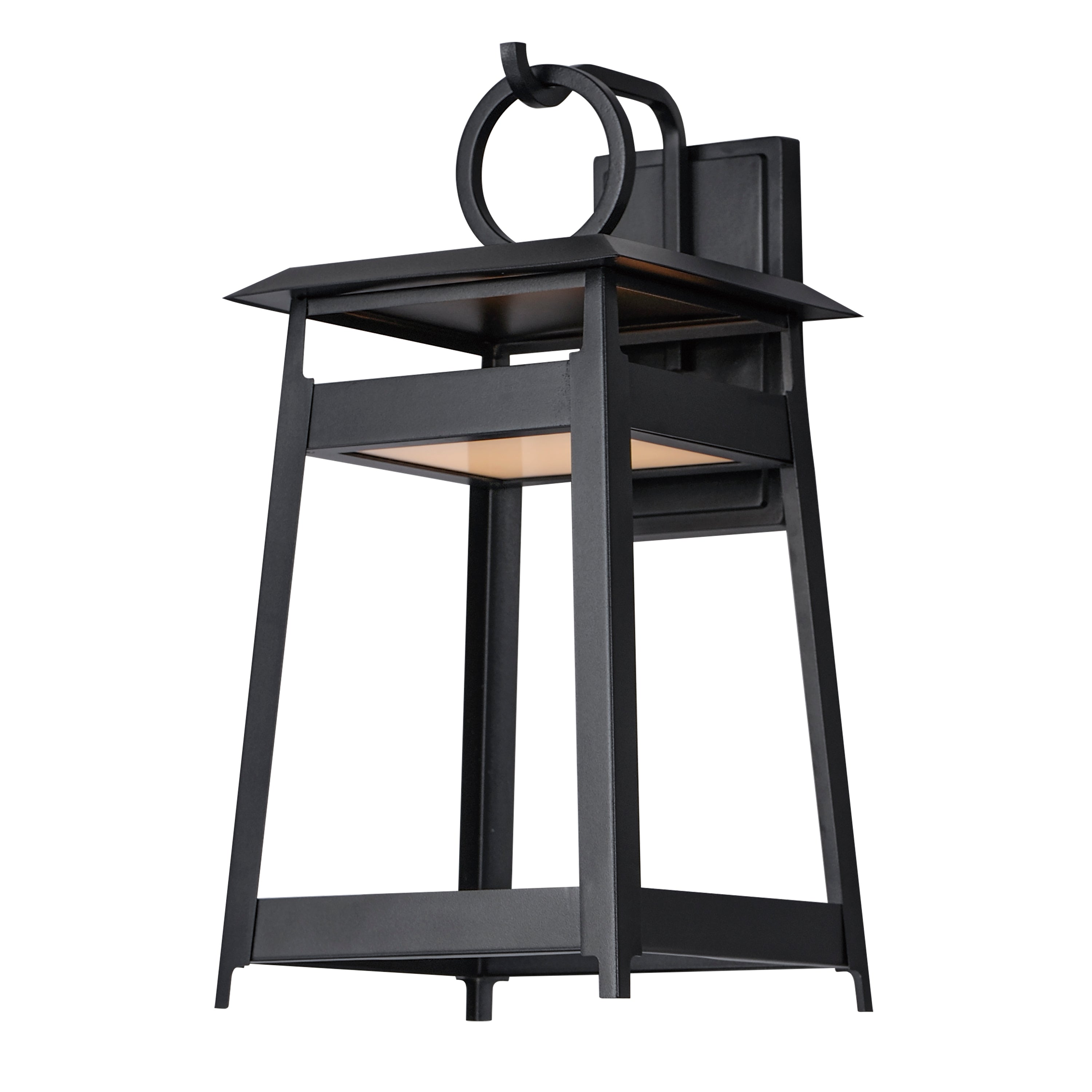 PAGODA Outdoor wall sconce Black INTEGRATED LED - 30746BK | MAXIM/ET3