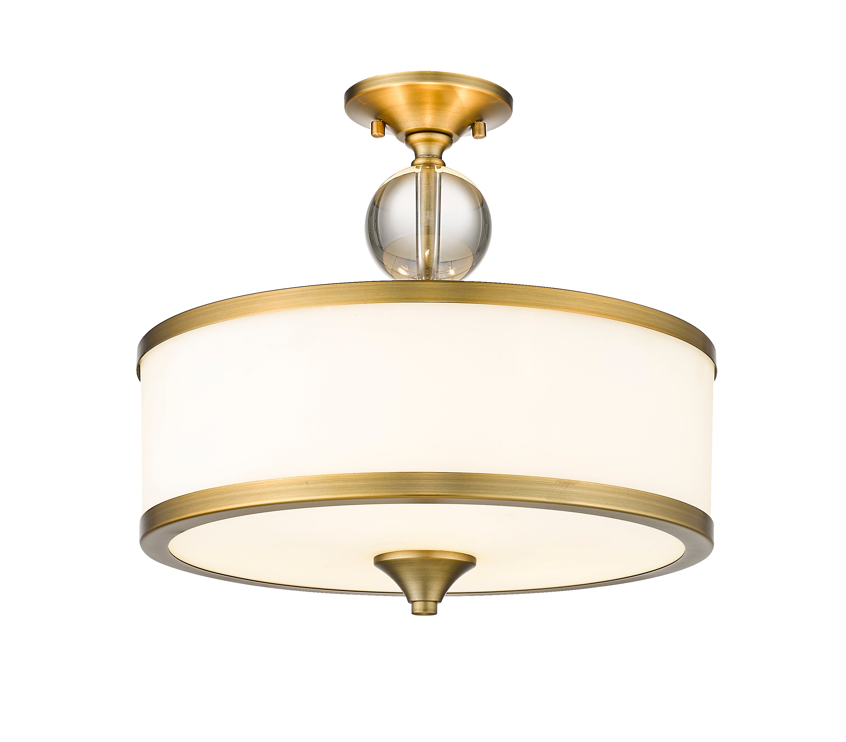 COSMOPOLITAN Semi plafonnier Or - 307SF-HBR | Z-LITE