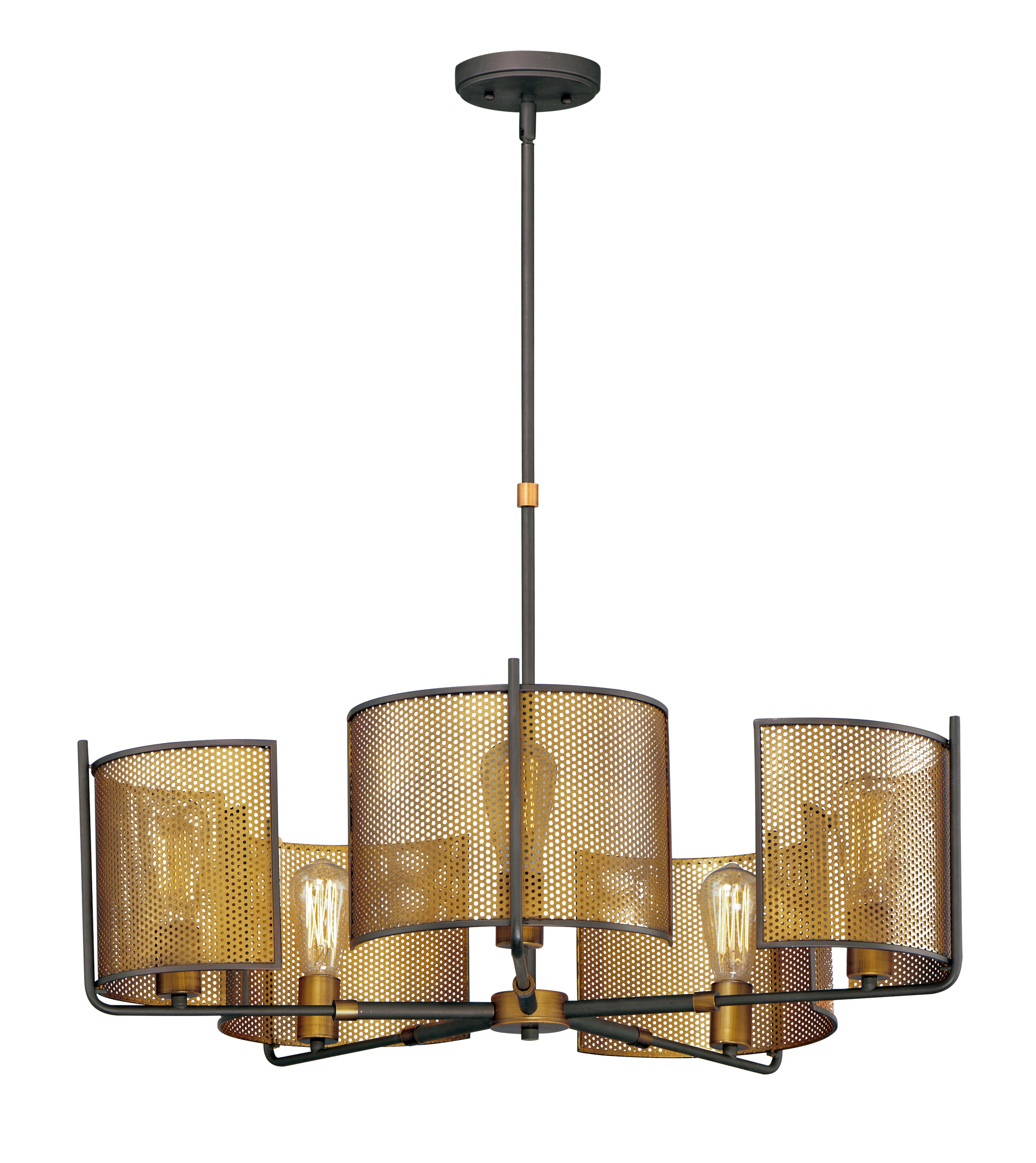 CASPIAN Chandelier Bronze, Or - 31215OIAB | MAXIM / ET2