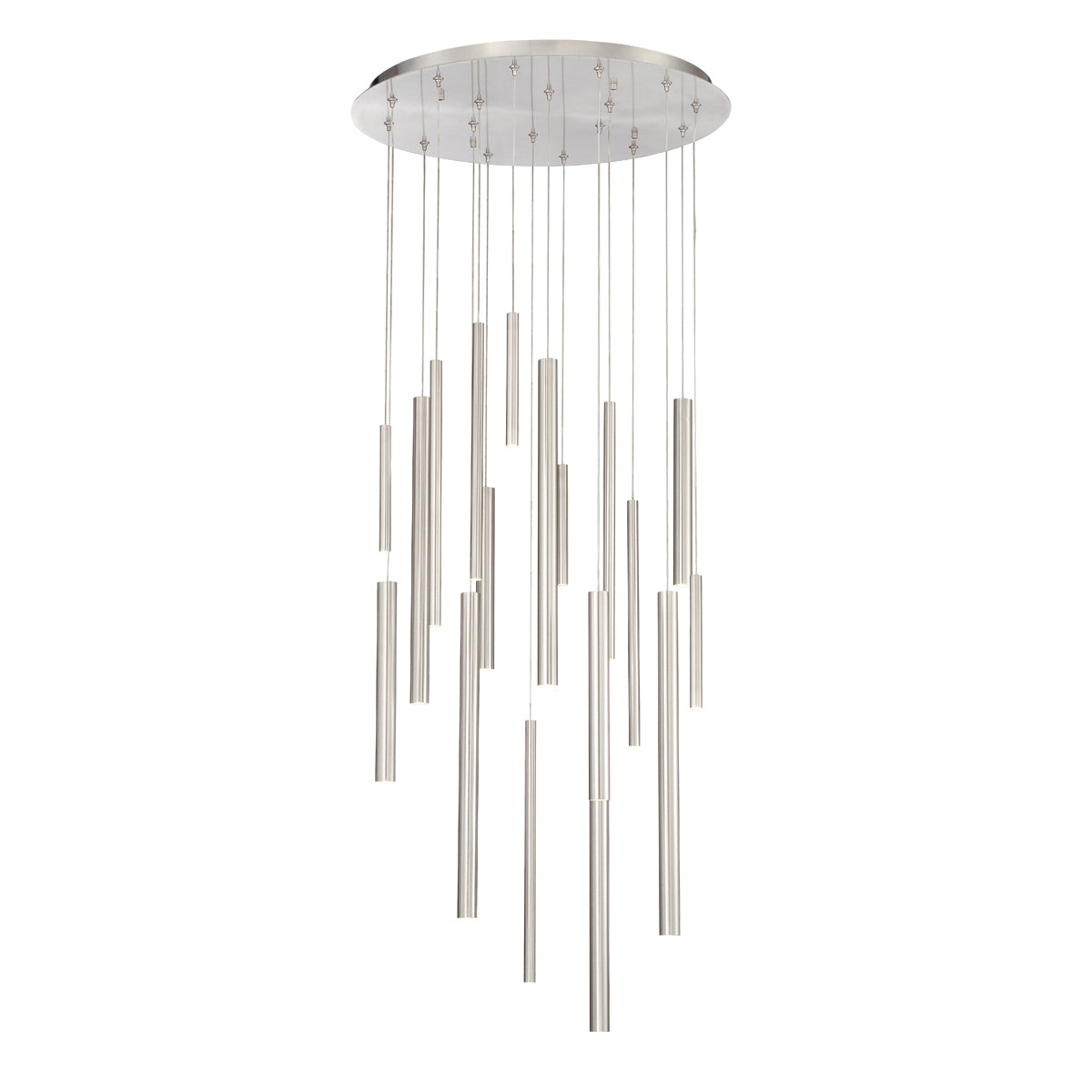 SANTANA Chandelier Nickel - 31445-025 | EUROFASE
