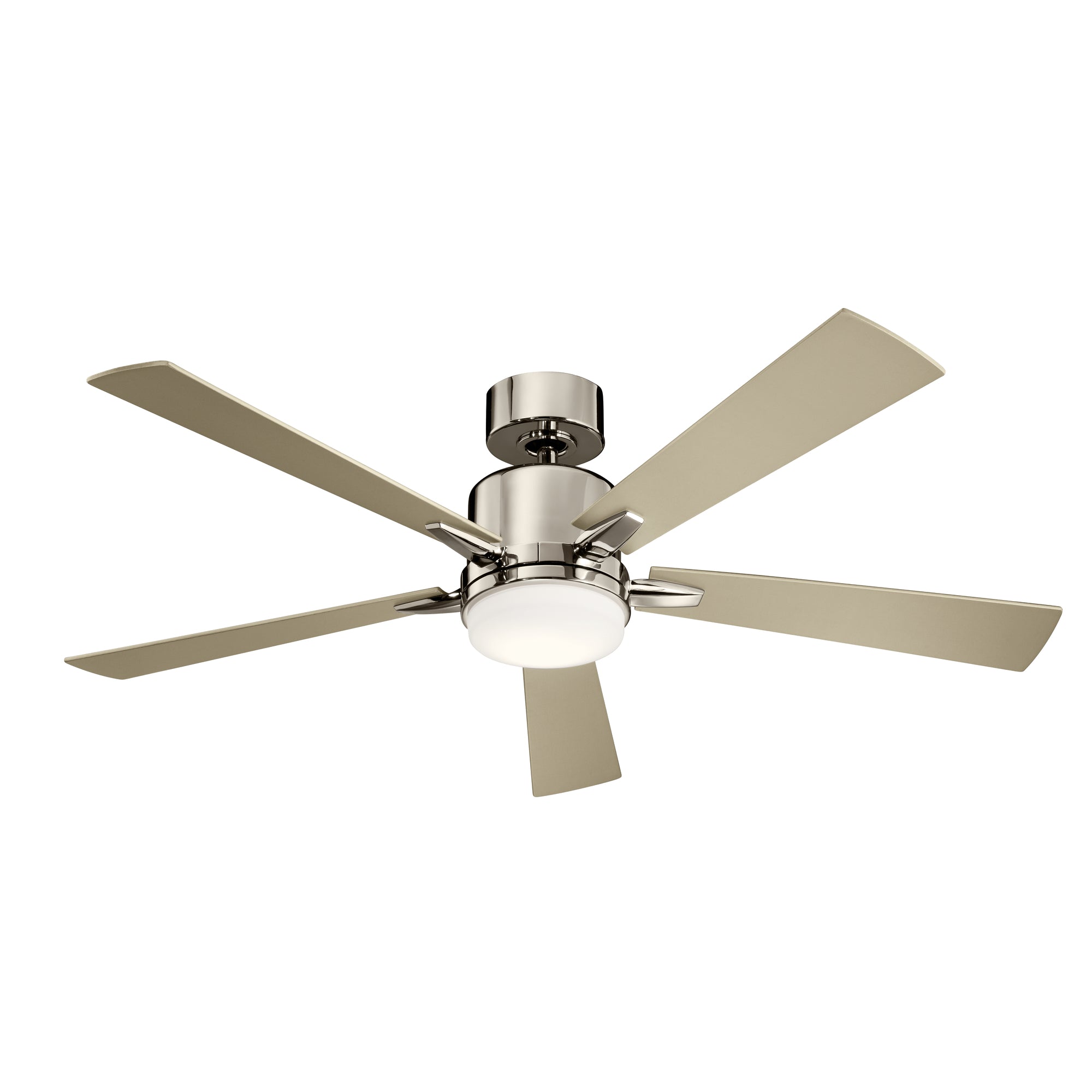 LUCIAN Ventilateur Nickel DEL INTÉGRÉ - 330000PN | KICHLER