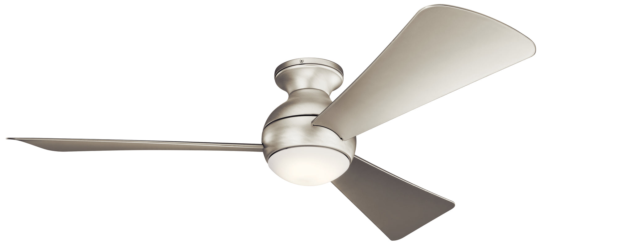 SOLA Ventilateur Nickel DEL INTÉGRÉ - 330152NI | KICHLER