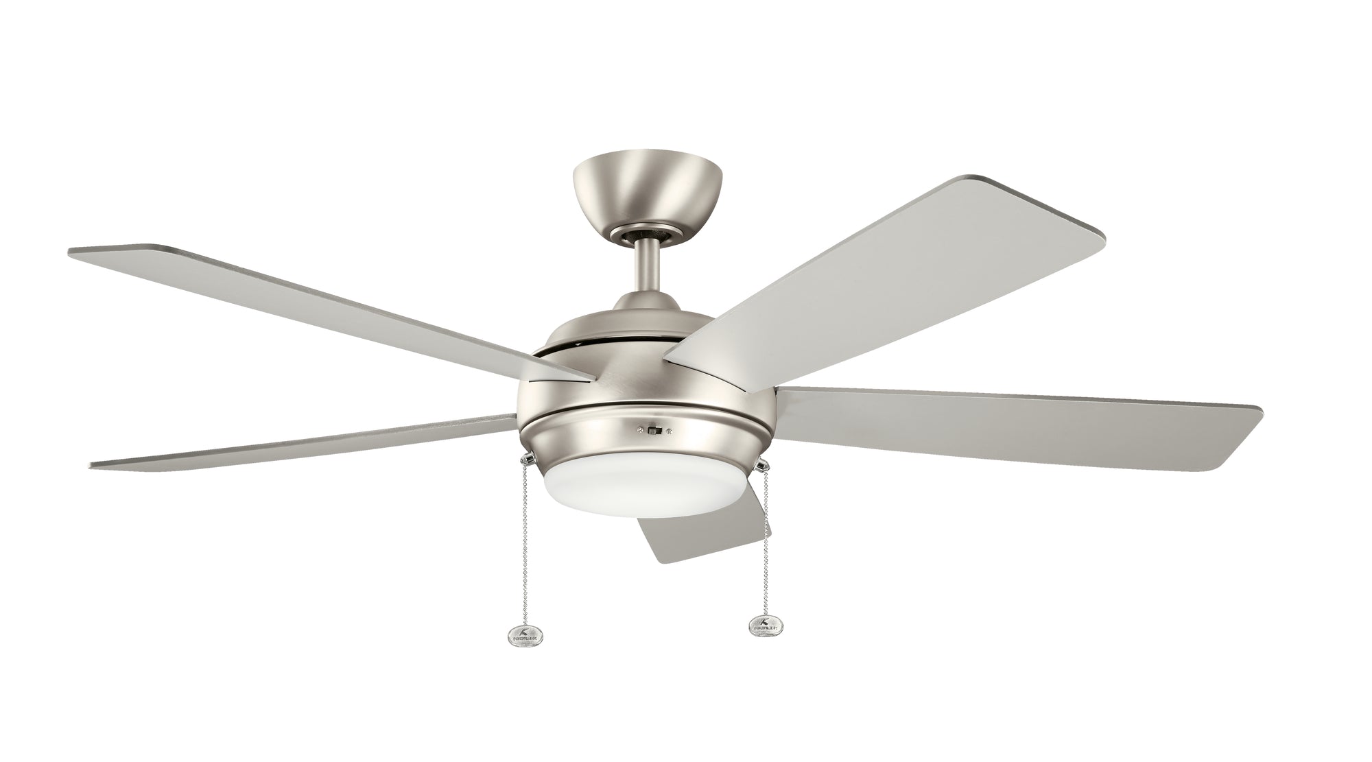 STARKK Ventilateur Nickel DEL INTÉGRÉ - 330174NI | KICHLER