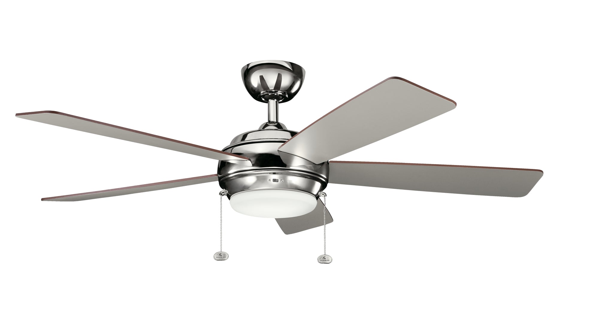 STARKK Ventilateur Nickel DEL INTÉGRÉ - 330174PN | KICHLER