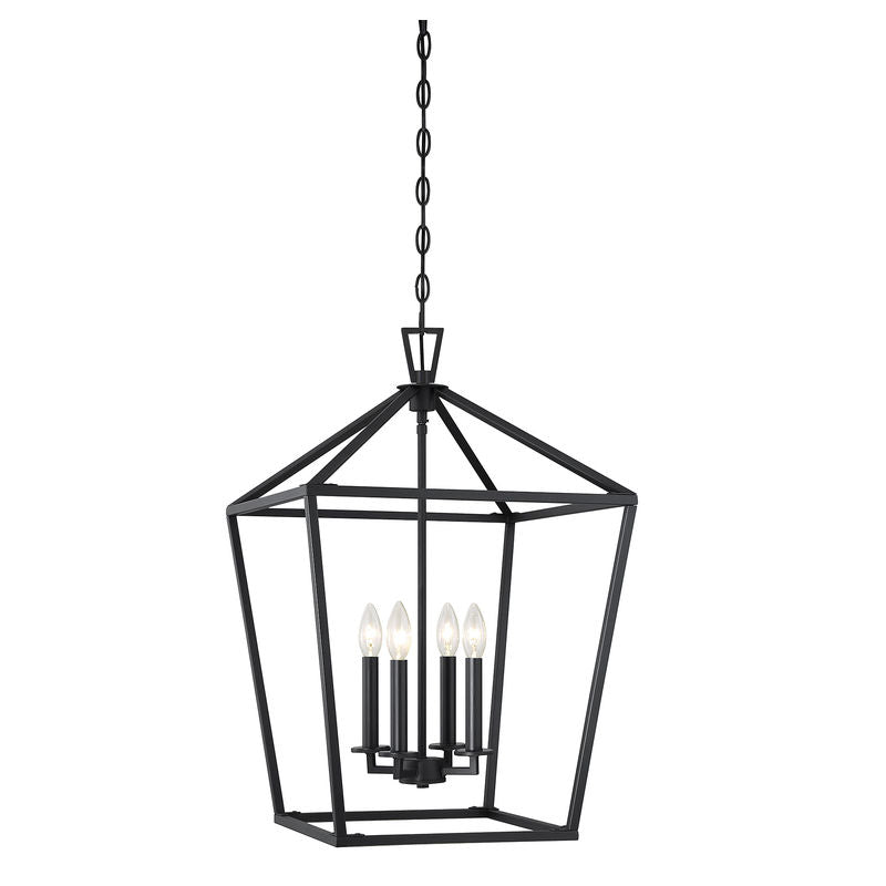 TOWNSEND Chandelier Noir - 3-321-4-89 | SAVOYS