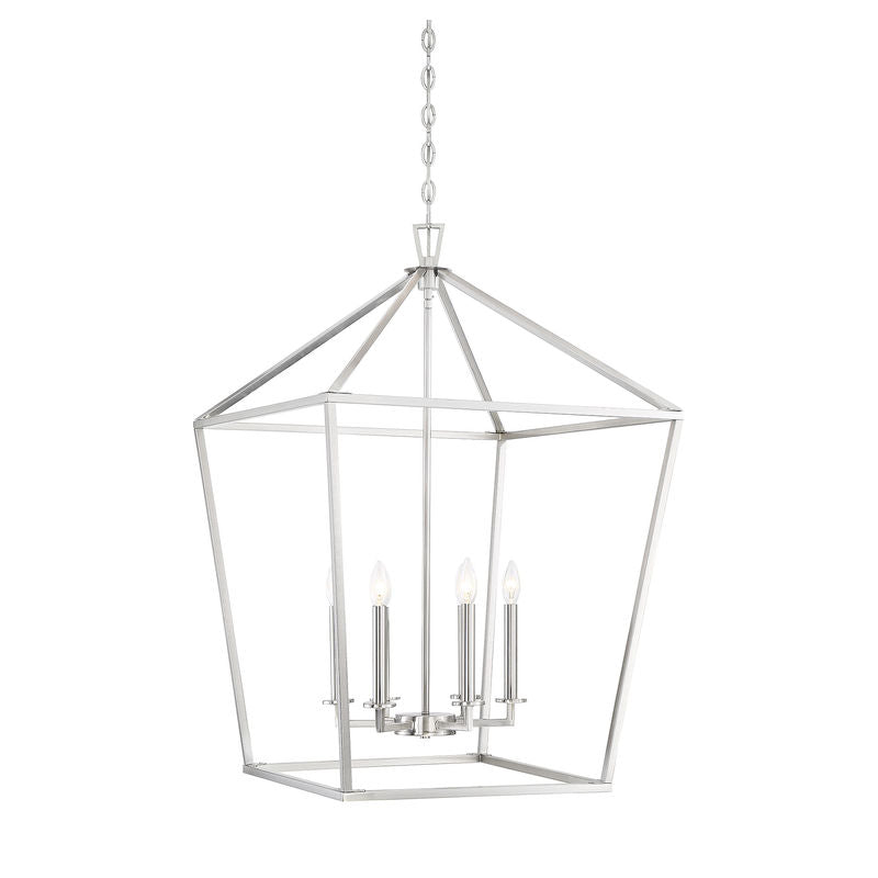 TOWNSEND Chandelier Nickel - 3-322-6-SN | SAVOYS