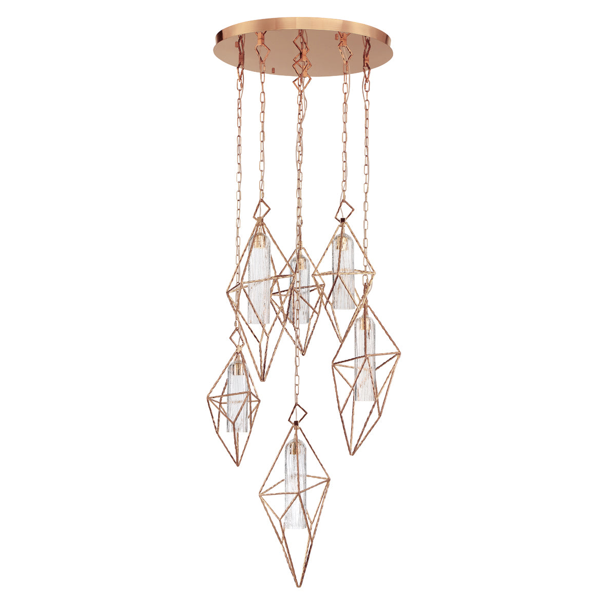 VERDINO Chandelier Gold - 34041-017 INTEGRATED LED | EUROFASE