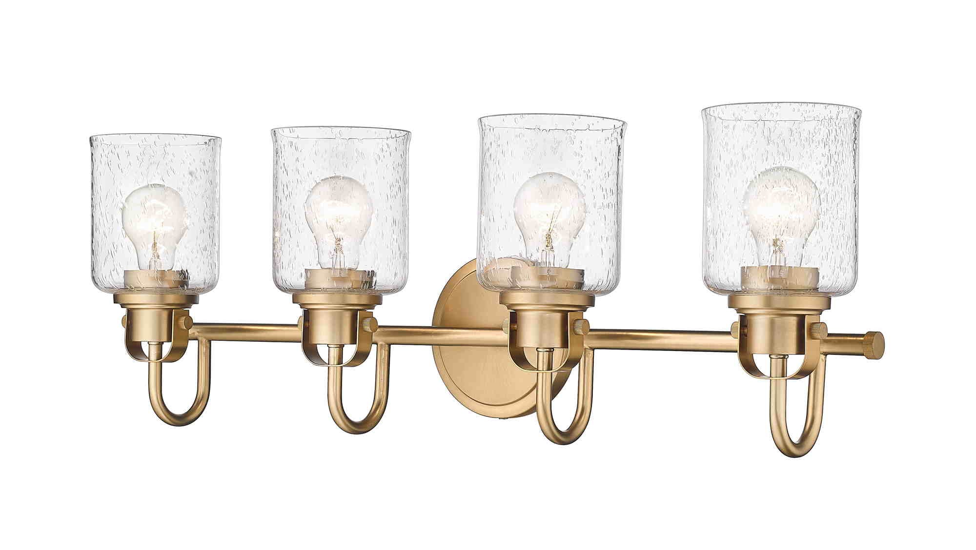 KINSLEY Bathroom wall sconce Gold - 340-4V-HG | Z-LITE
