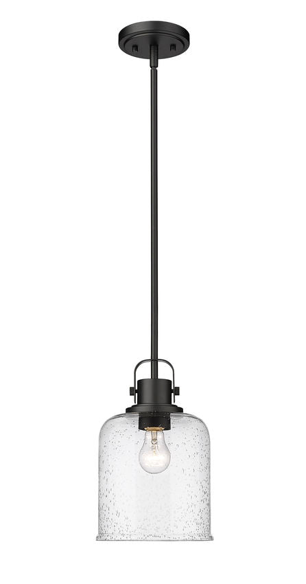 KINSLEY Suspension simple Noir - 340P8-MB | Z-LITE