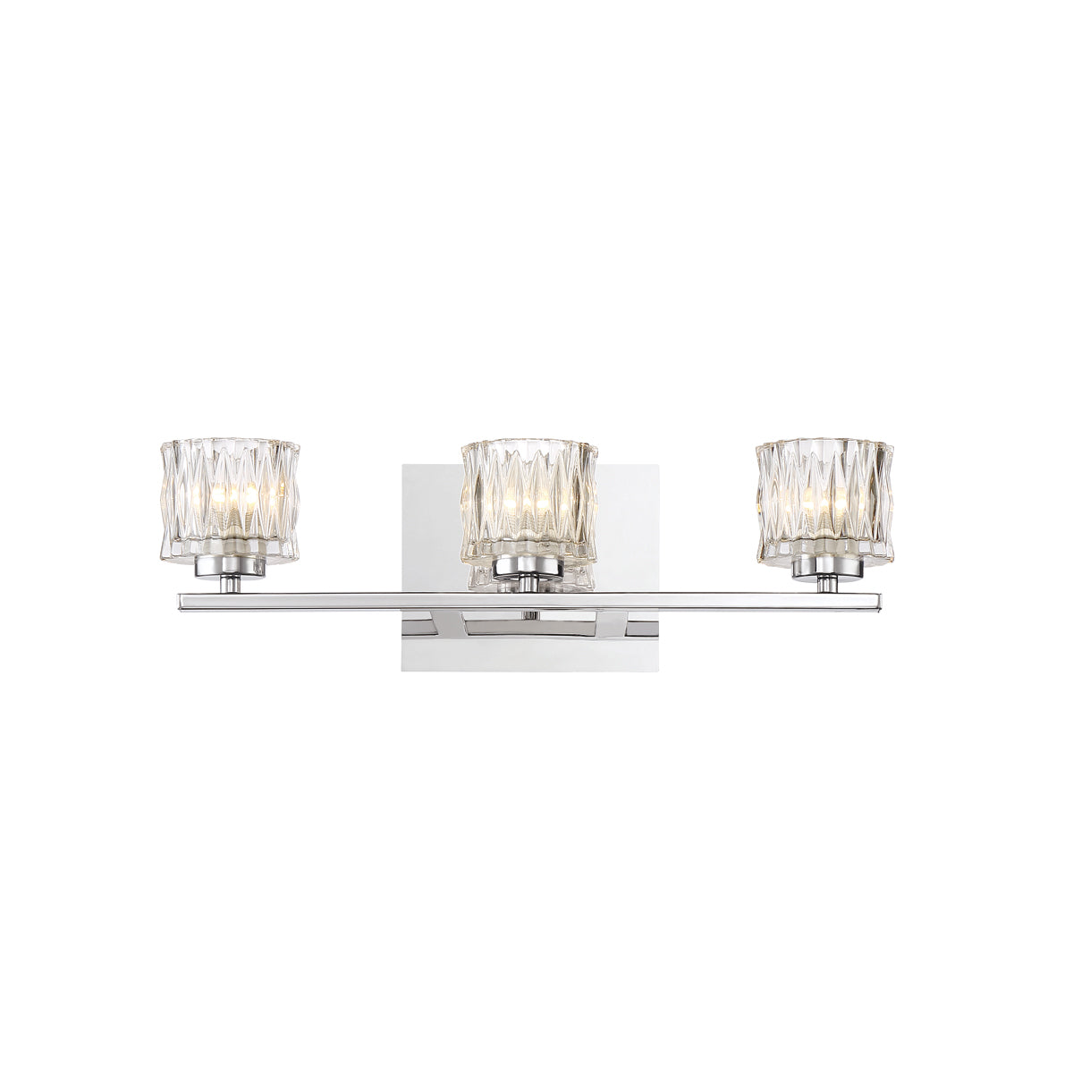 GUELPH Murale salle de bain Chrome DEL INTÉGRÉ - 34160-015 | EUROFASE