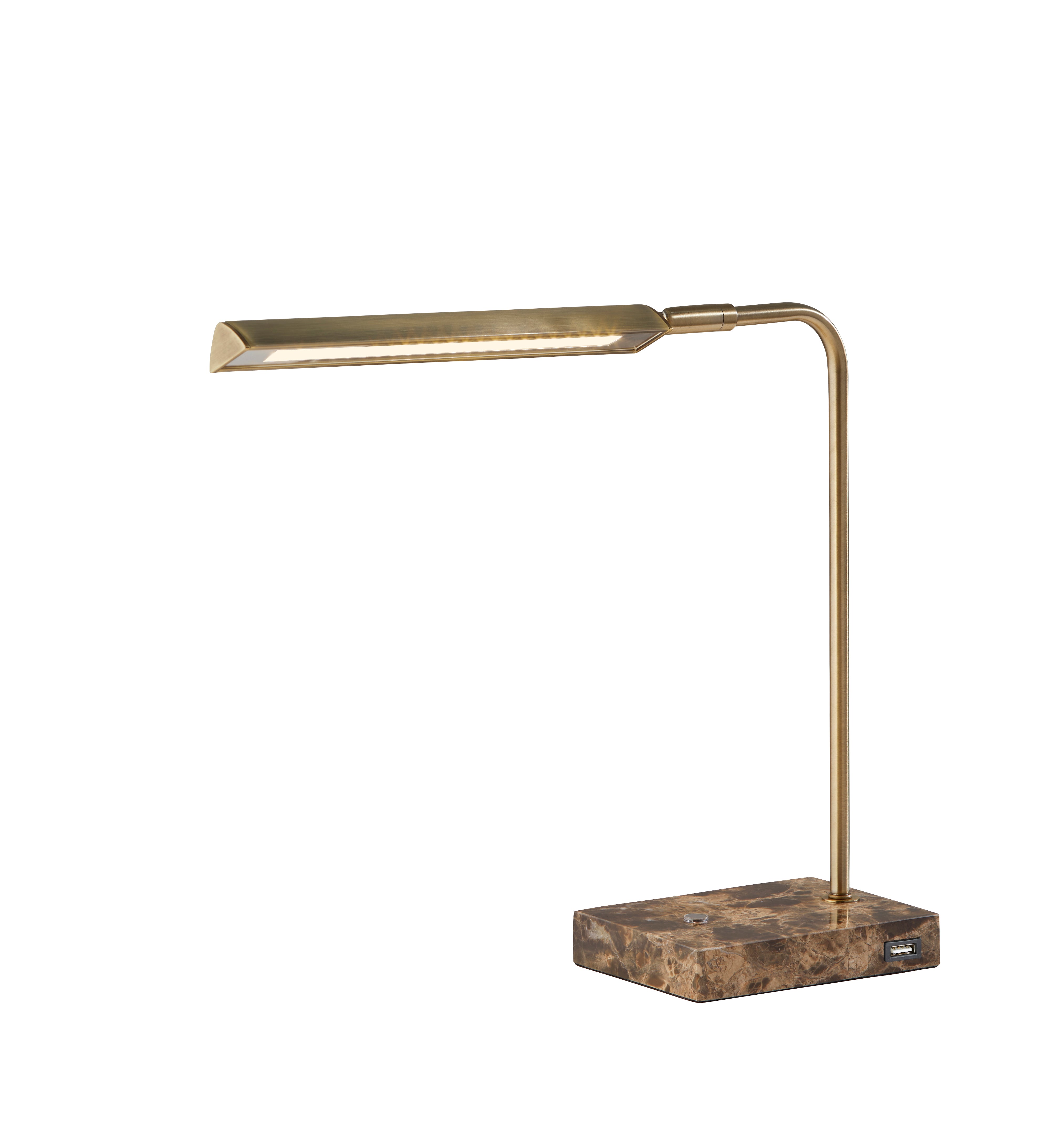 READER Table lamp Gold INTEGRATED LED - 3557-21 | ADESSO