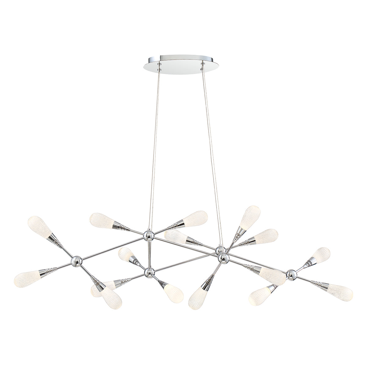 MANNING Chandelier Chrome - 35735-014 INTEGRATED LED | EUROFASE