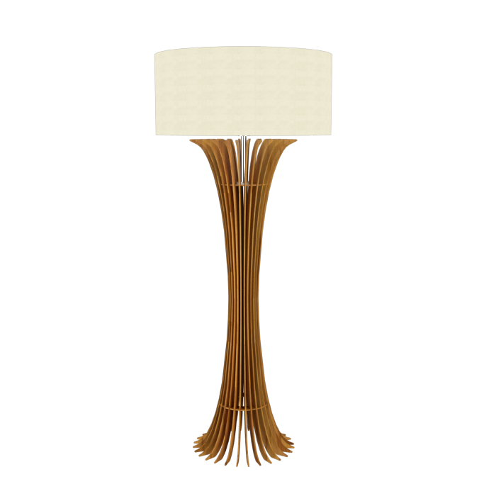 STECCHE-DI-LEGNO Lampe sur pied Bois - 363-12 | ACCORD