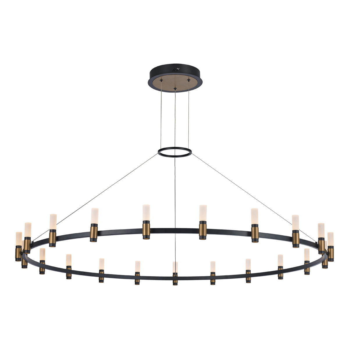 ALBANY Chandelier Black - 37045-012 | EUROFASE