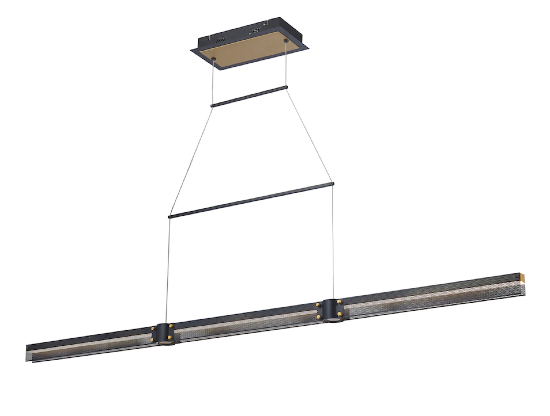 ADMIRAL Suspension lineaire Noir, Or - 37058-012 | EUROFASE