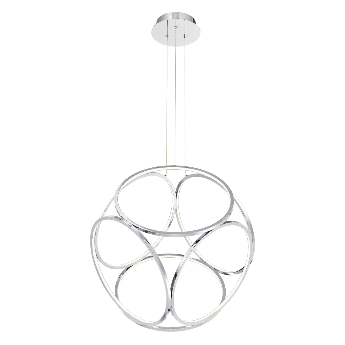 GLENVIEW Pendant Chrome - 37102-012 INTEGRATED LED | EUROFASE