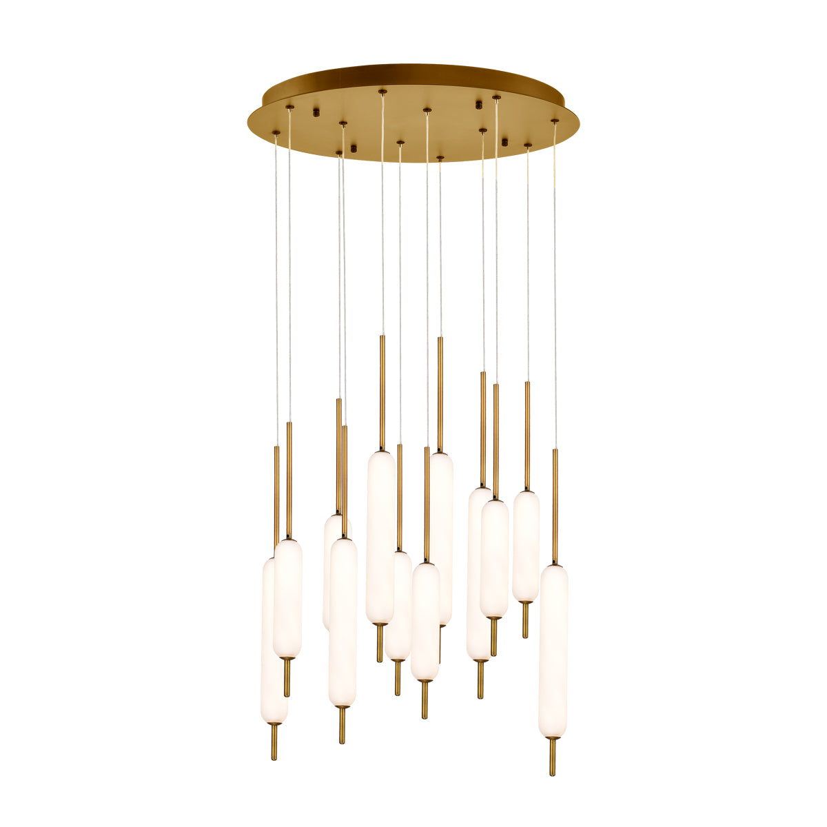 CUMBERLAND Chandelier Gold - 37235-017 INTEGRATED LED | EUROFASE