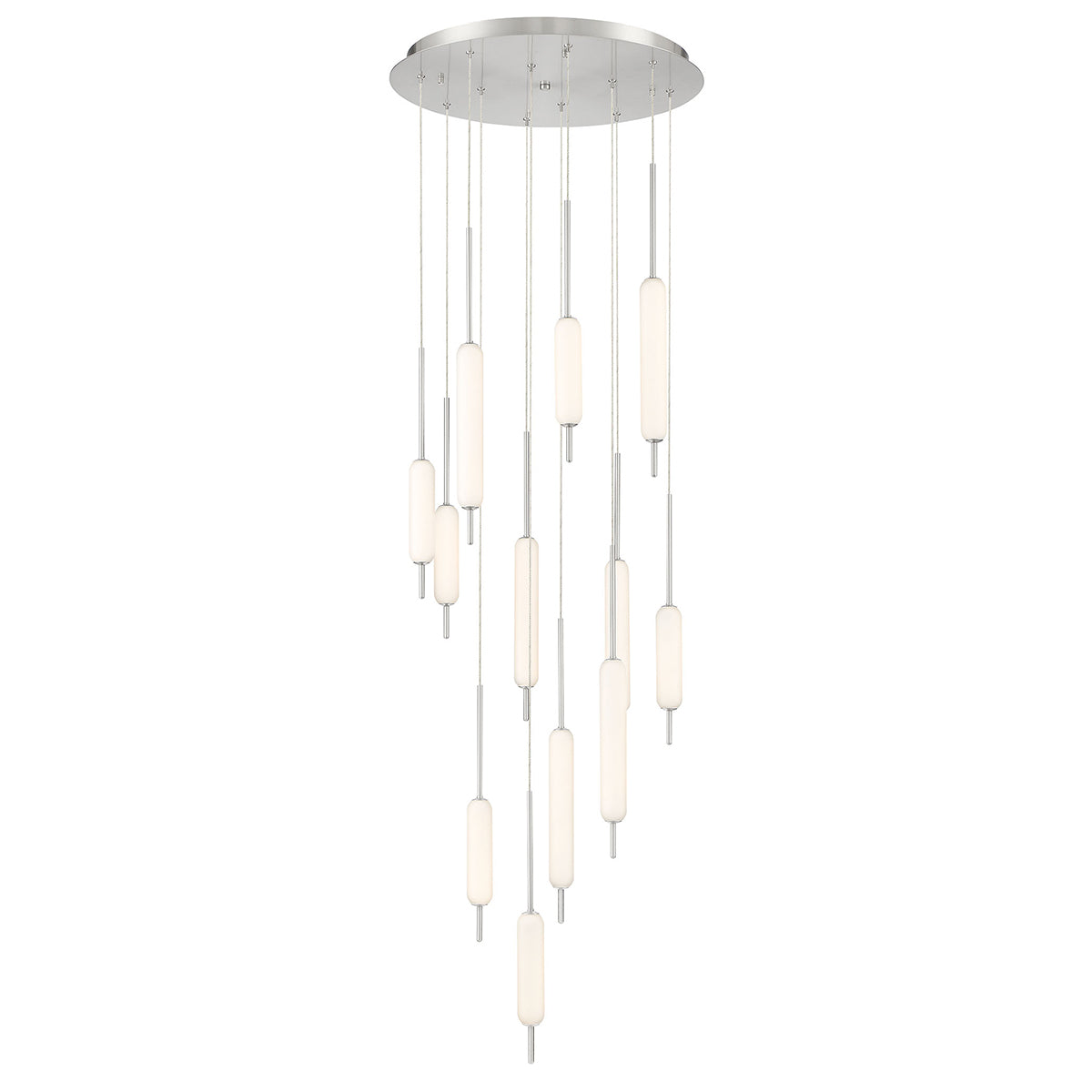 CUMBERLAND Chandelier Nickel - 37235-043 INTEGRATED LED | EUROFASE