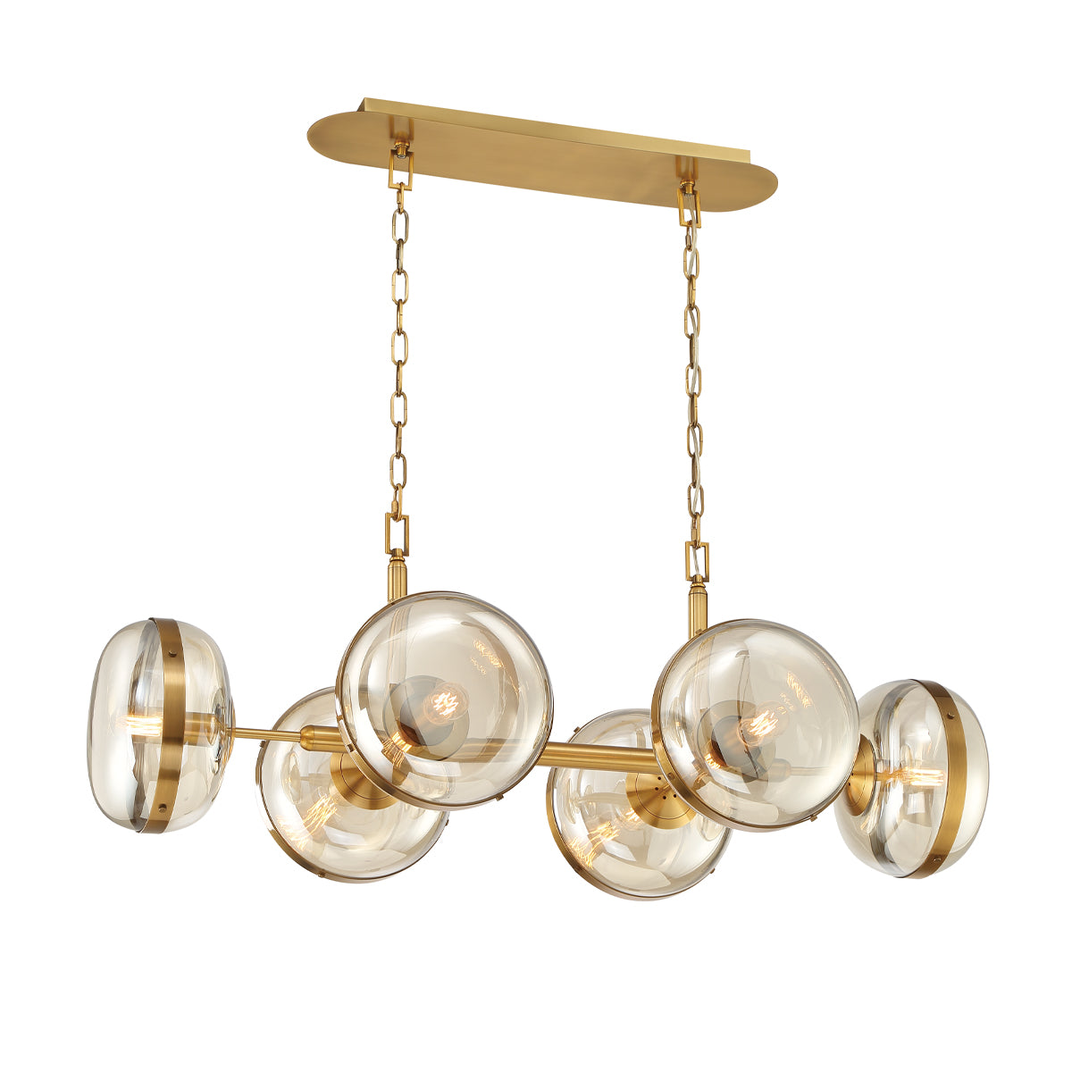 NOTTINGHAM Chandelier Gold - 38130-014 | EUROFASE