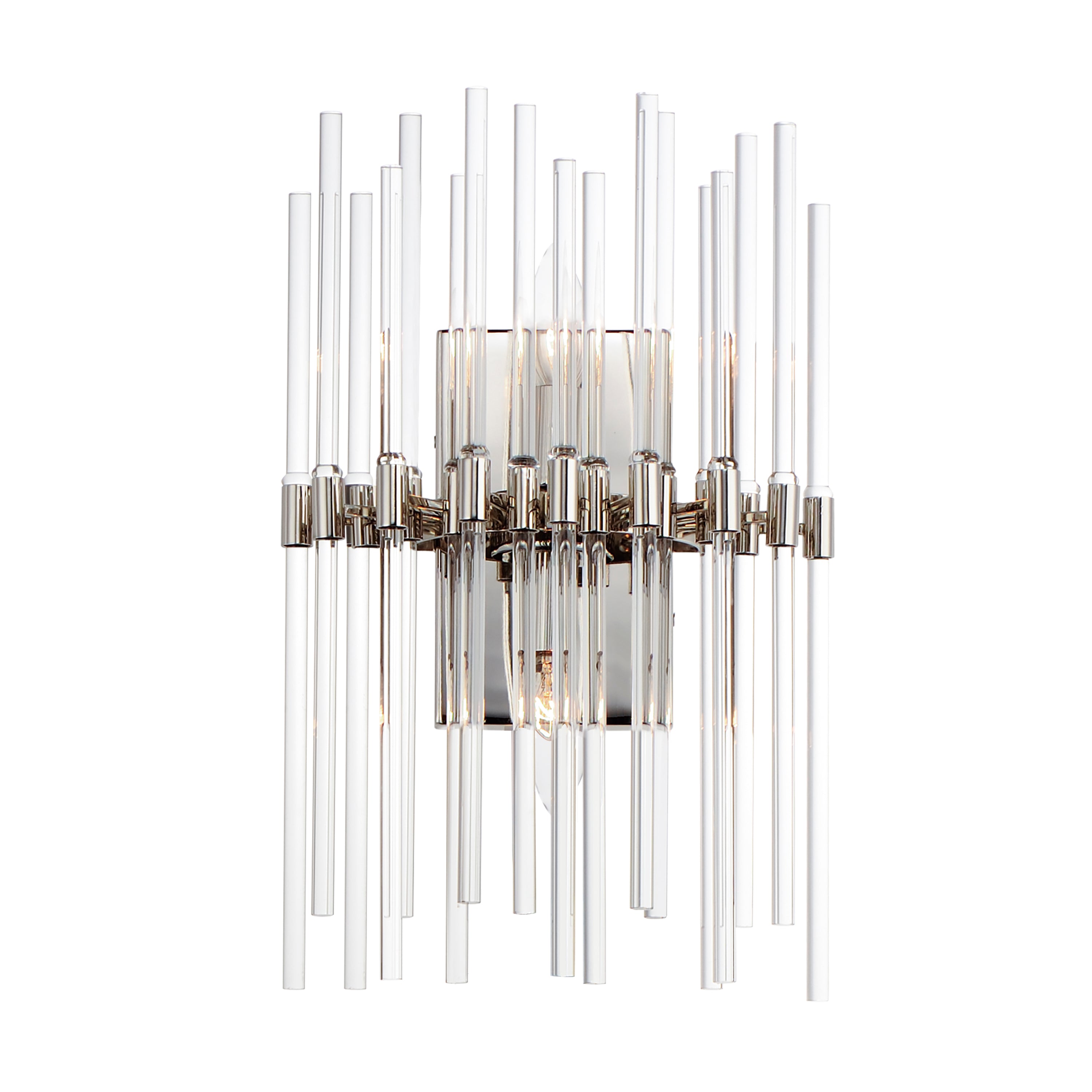 DIVINE Wall sconce Nickel - 38409CLPN | MAXIM/ET3