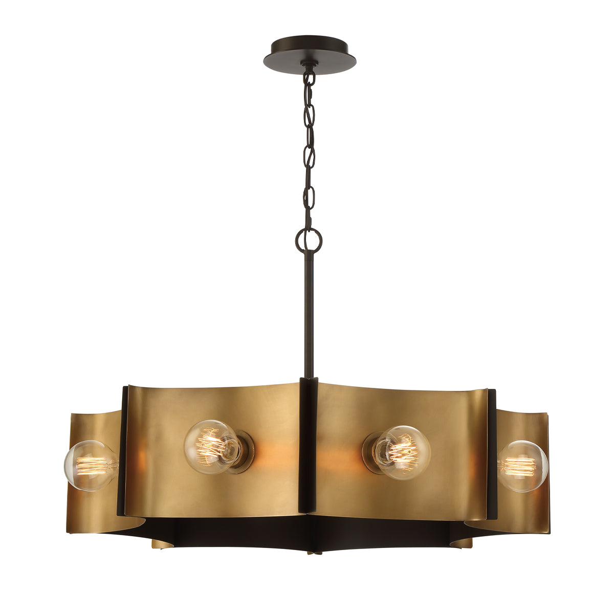 METALLO Chandelier Bronze - 38428-029 | EUROFASE