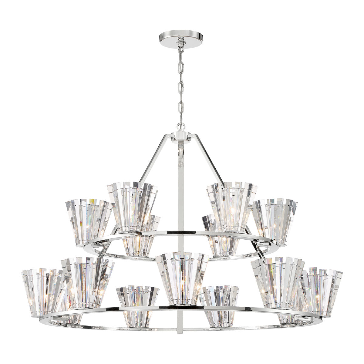 RICCA Chandelier Chrome - 38869-013 | EUROFASE
