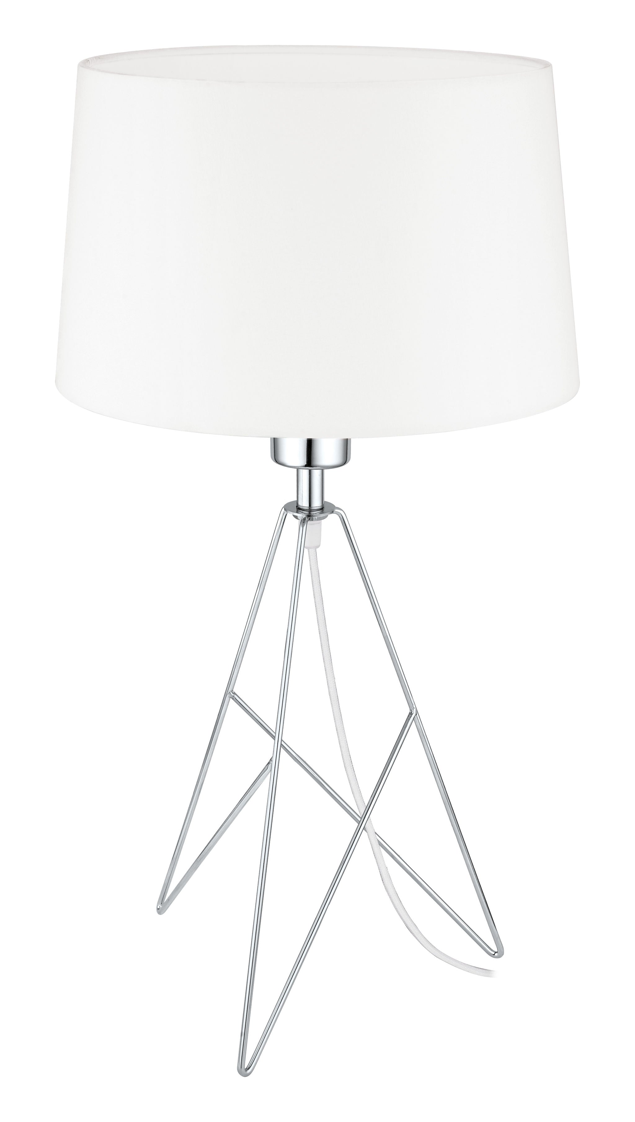 Camporale Lampe sur table Chrome - 39181A | EGLO
