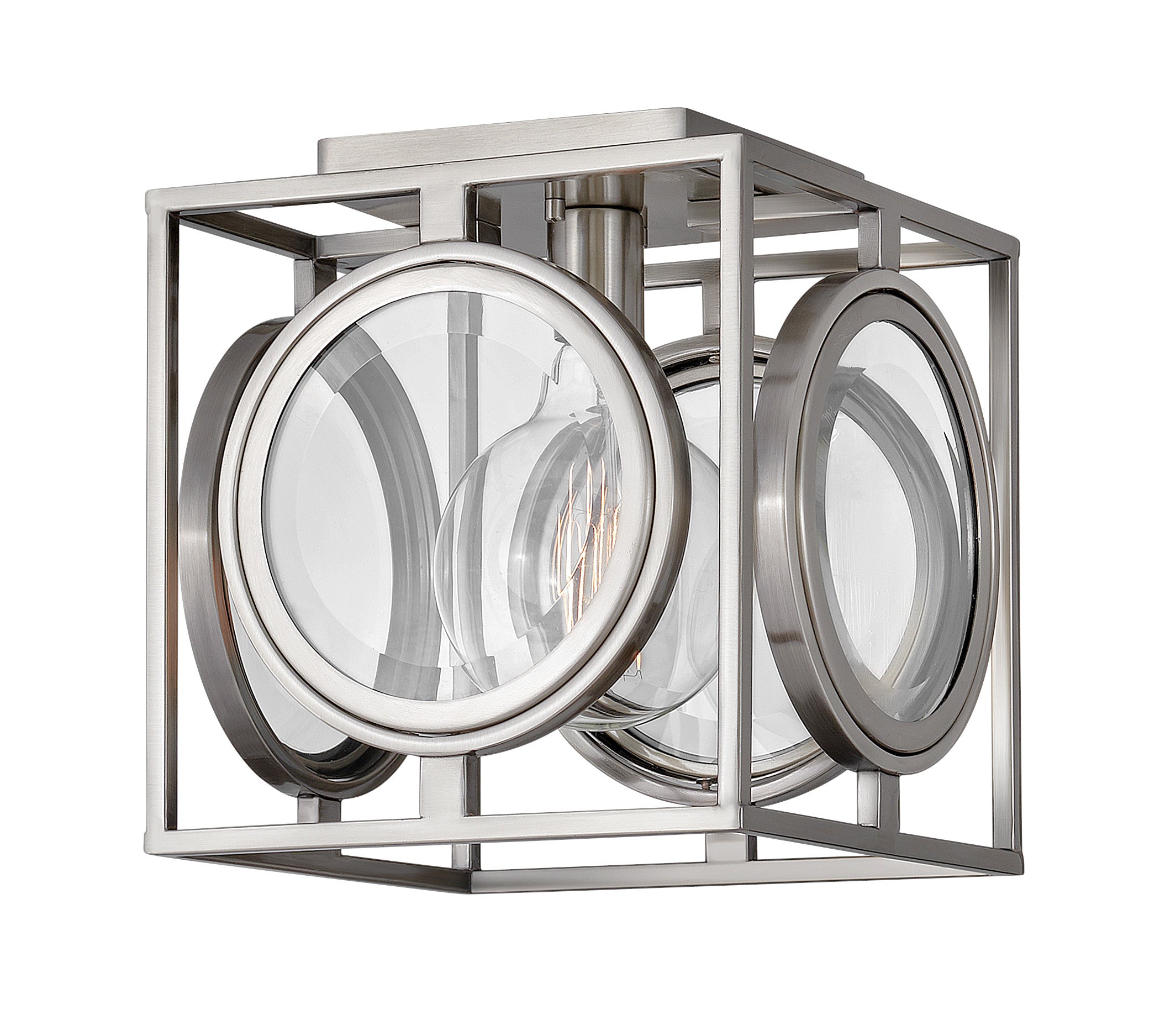 FULHAM Flush mount Nickel - 3921PL | HINKLEY