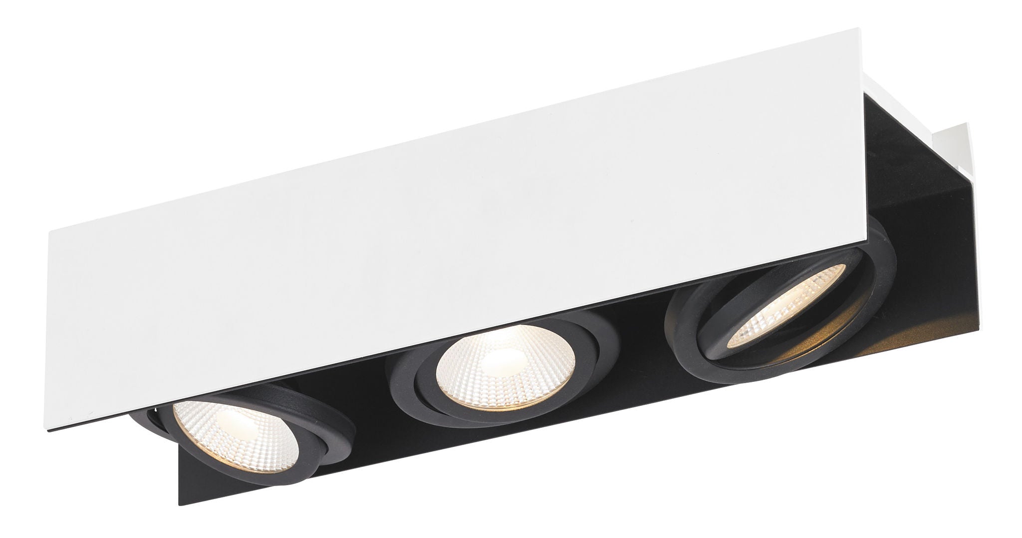 Vidago Spotlight Black, White INTEGRATED LED - 39317A | EGLO