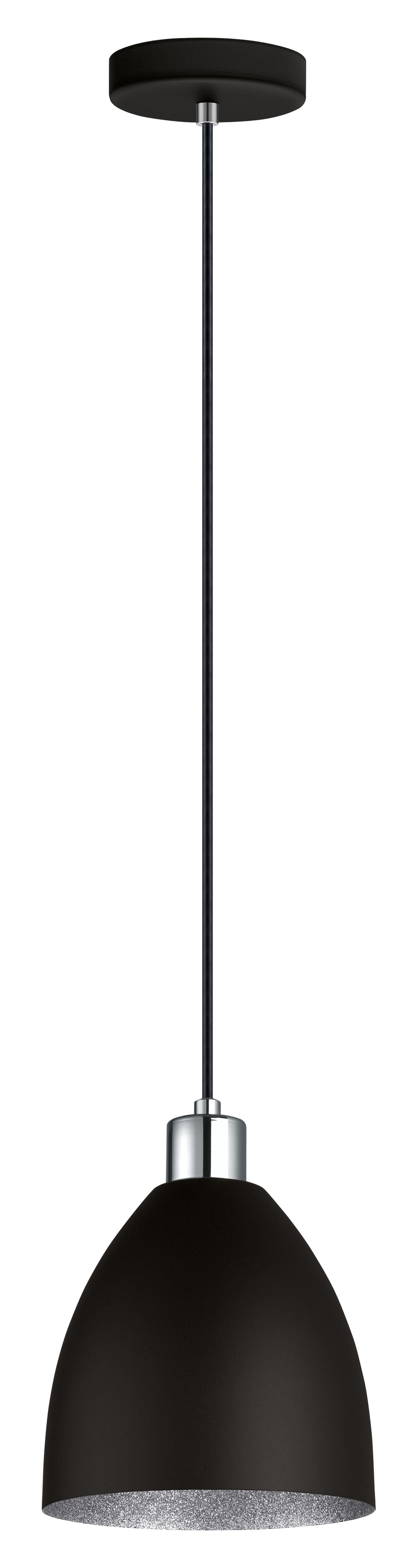 Mareperla Suspension simple Chrome, Noir - 39487A | EGLO