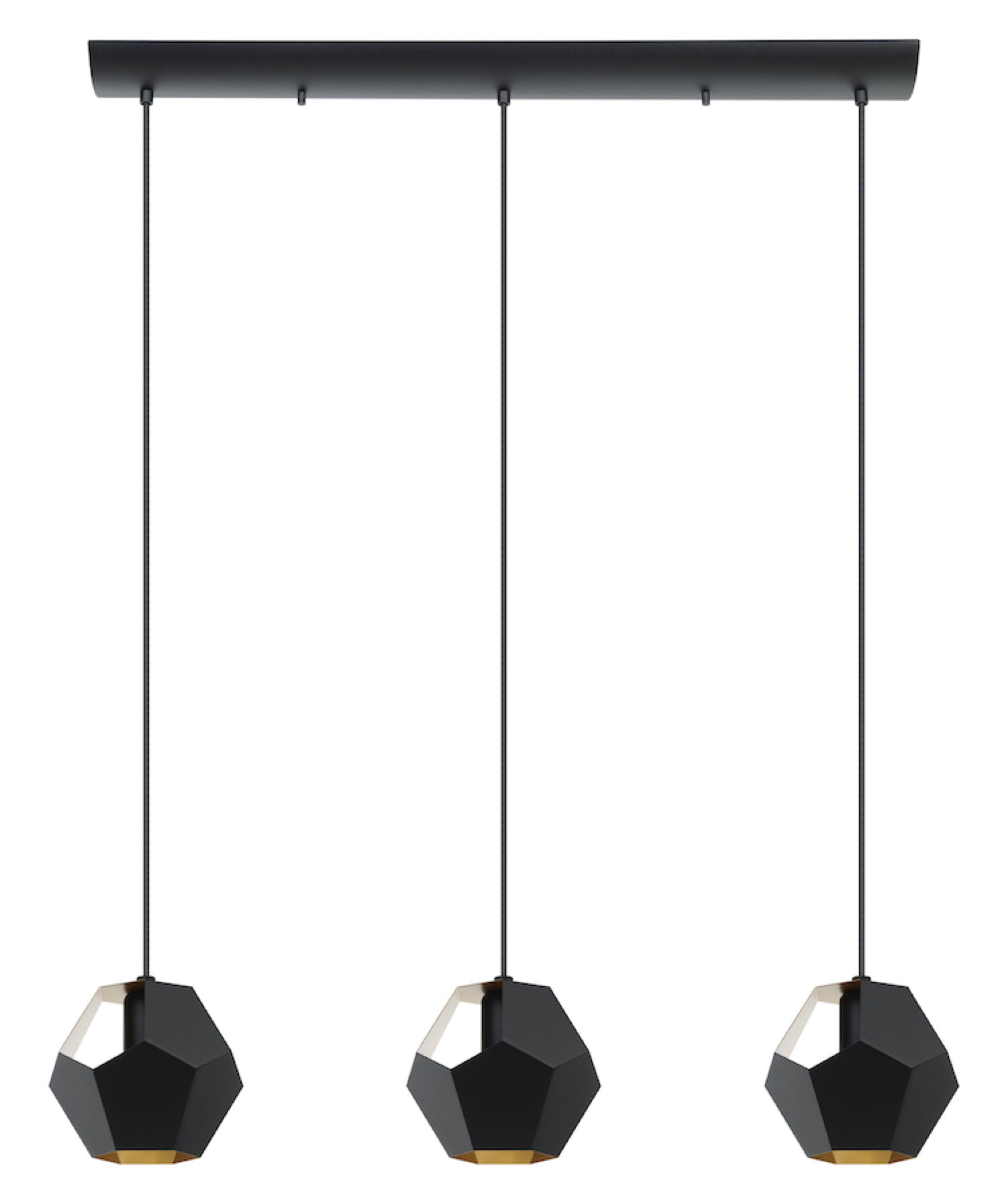 RASIGURES Suspension Noir - 39634A | EGLO