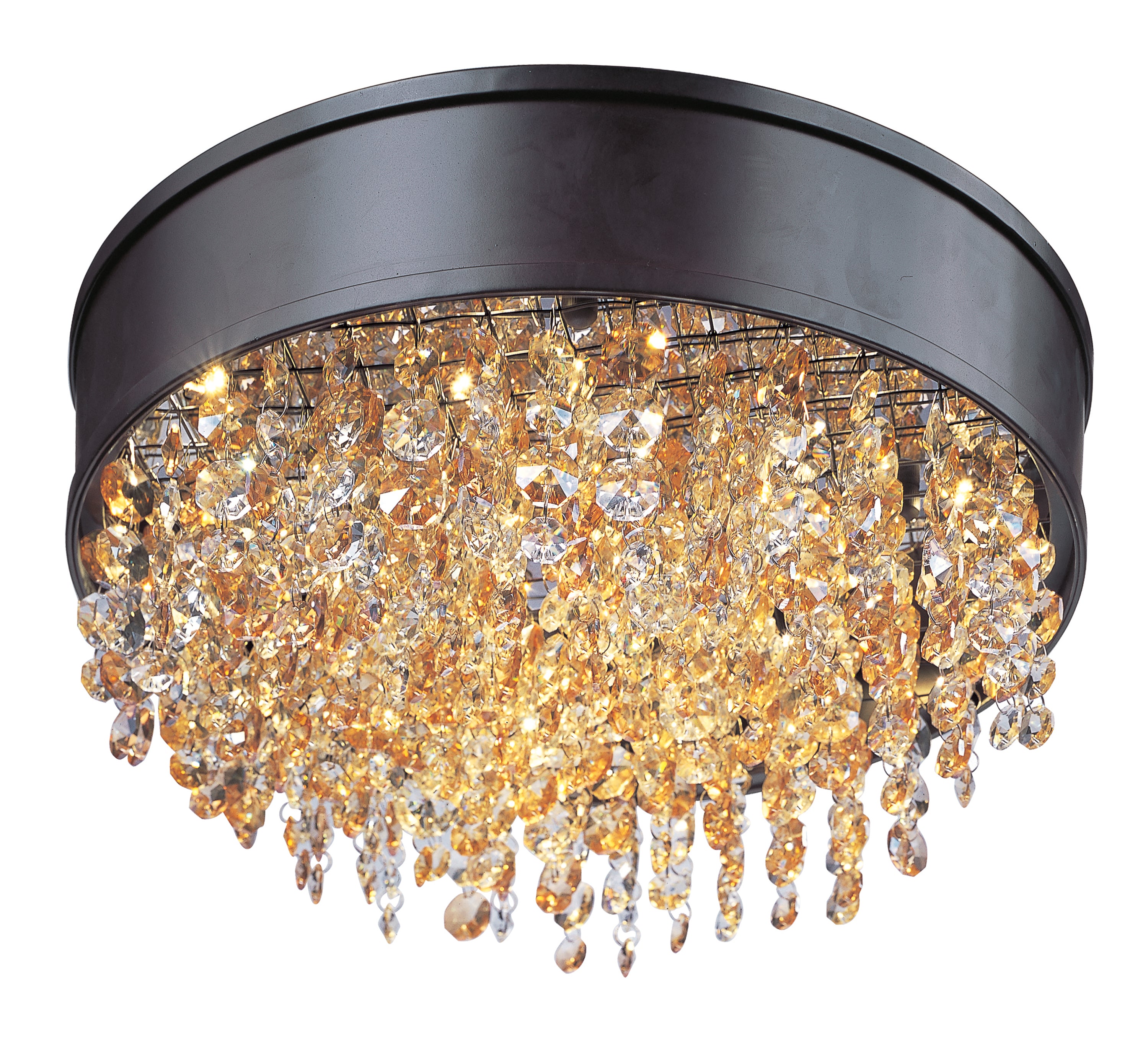 MYSTIC Flush mount Bronze INTEGRATED LED - 39650SHBZ | MAXIM/ET2