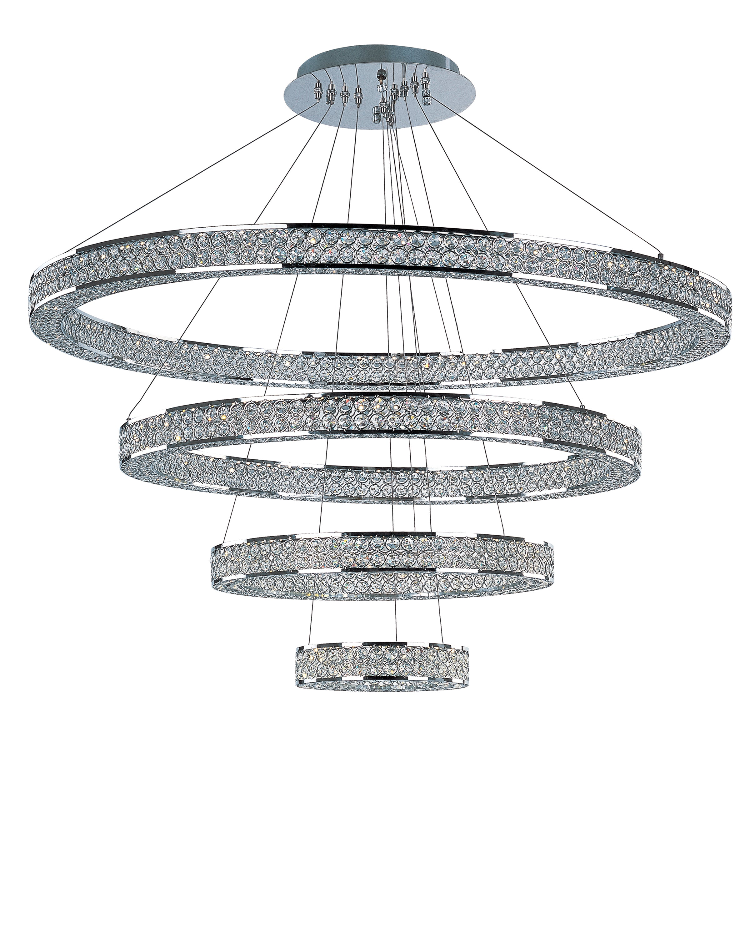 ETERNITY LED Pendant Chrome INTEGRATED LED - 39778BCPC | MAXIM/ET2