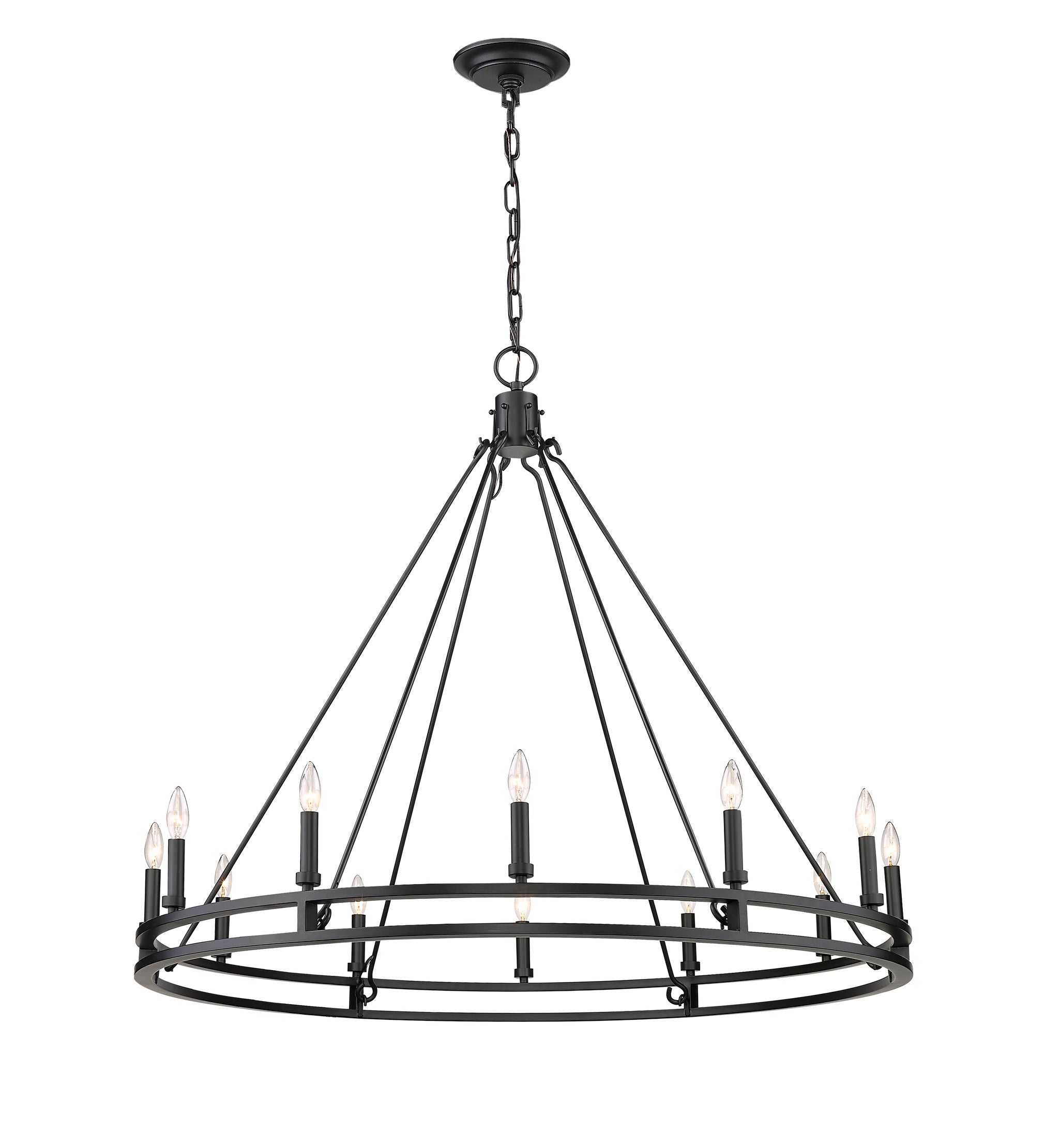 DENNISON Chandelier Noir - IL-100C | Z-LITE
