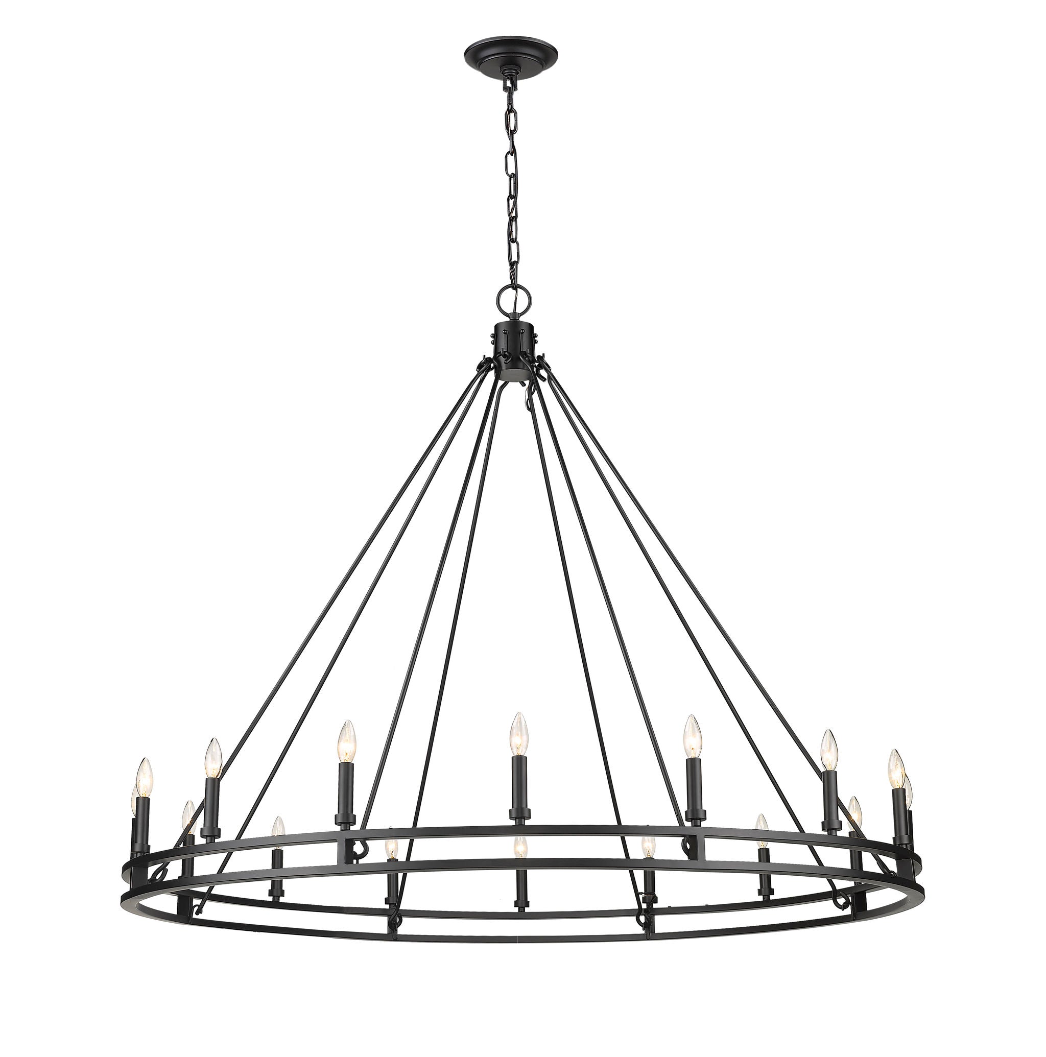 DENNISON Chandelier Noir - IL-100E | Z-LITE