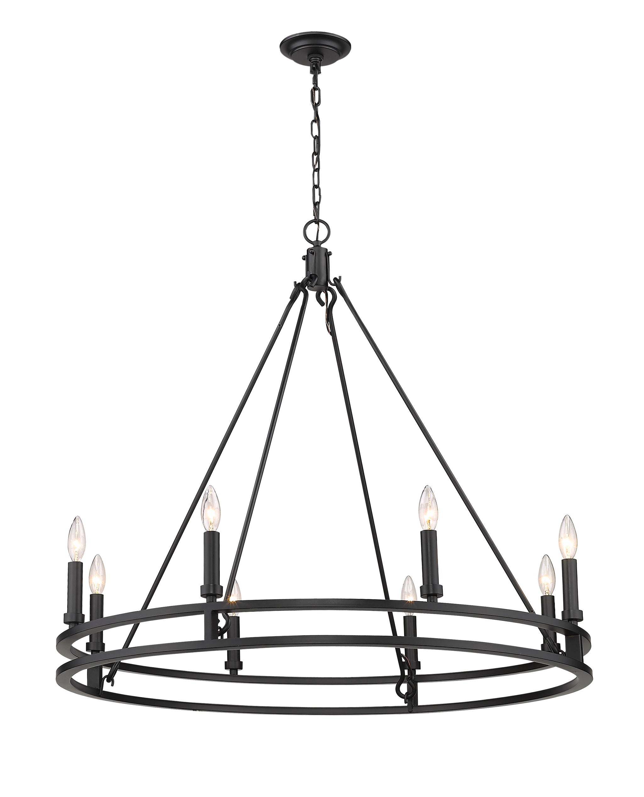 DENNISON Chandelier Noir - IL-100B | Z-LITE