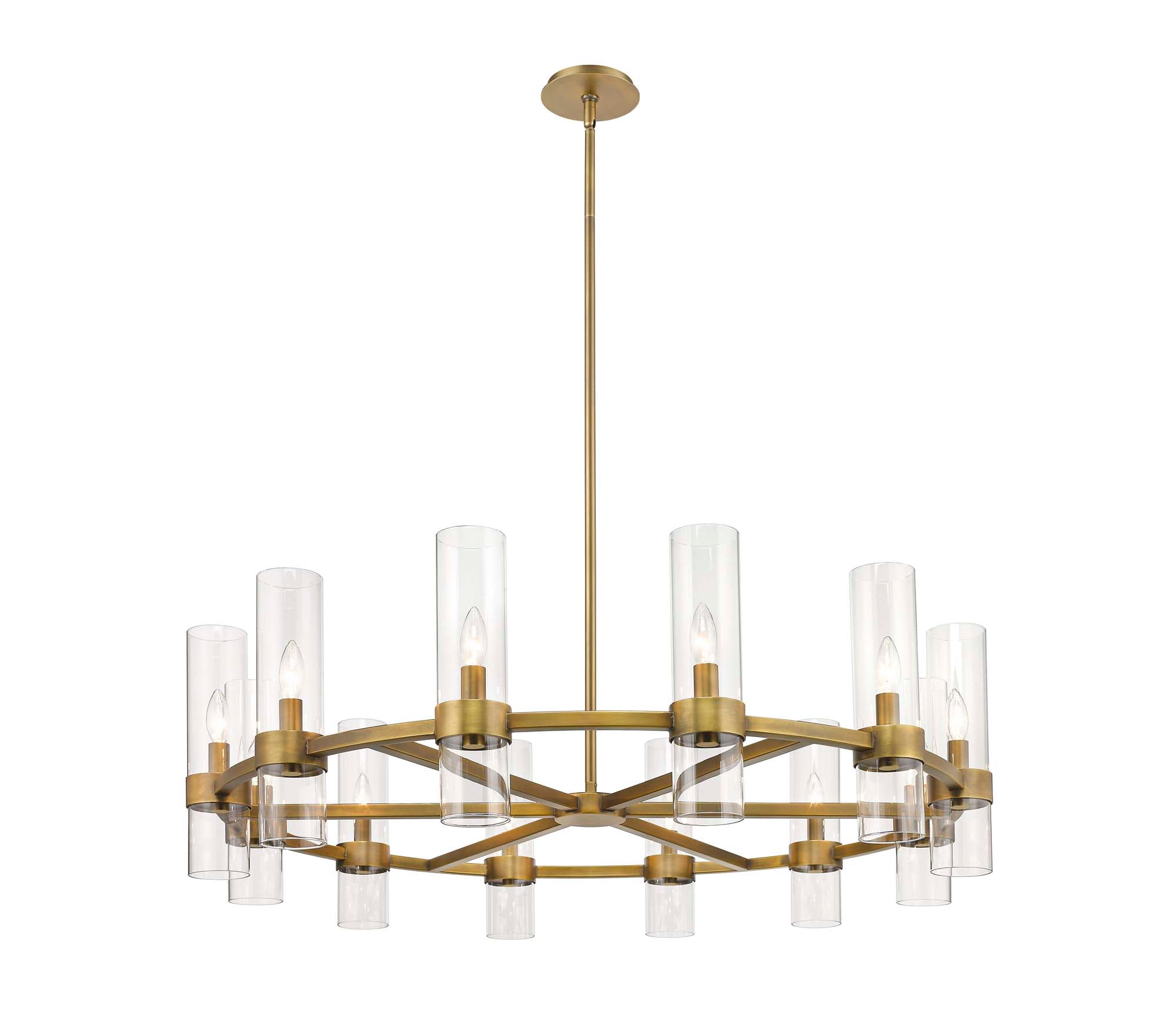 DATUS Chandelier Or - 4008-12RB | Z-LITE