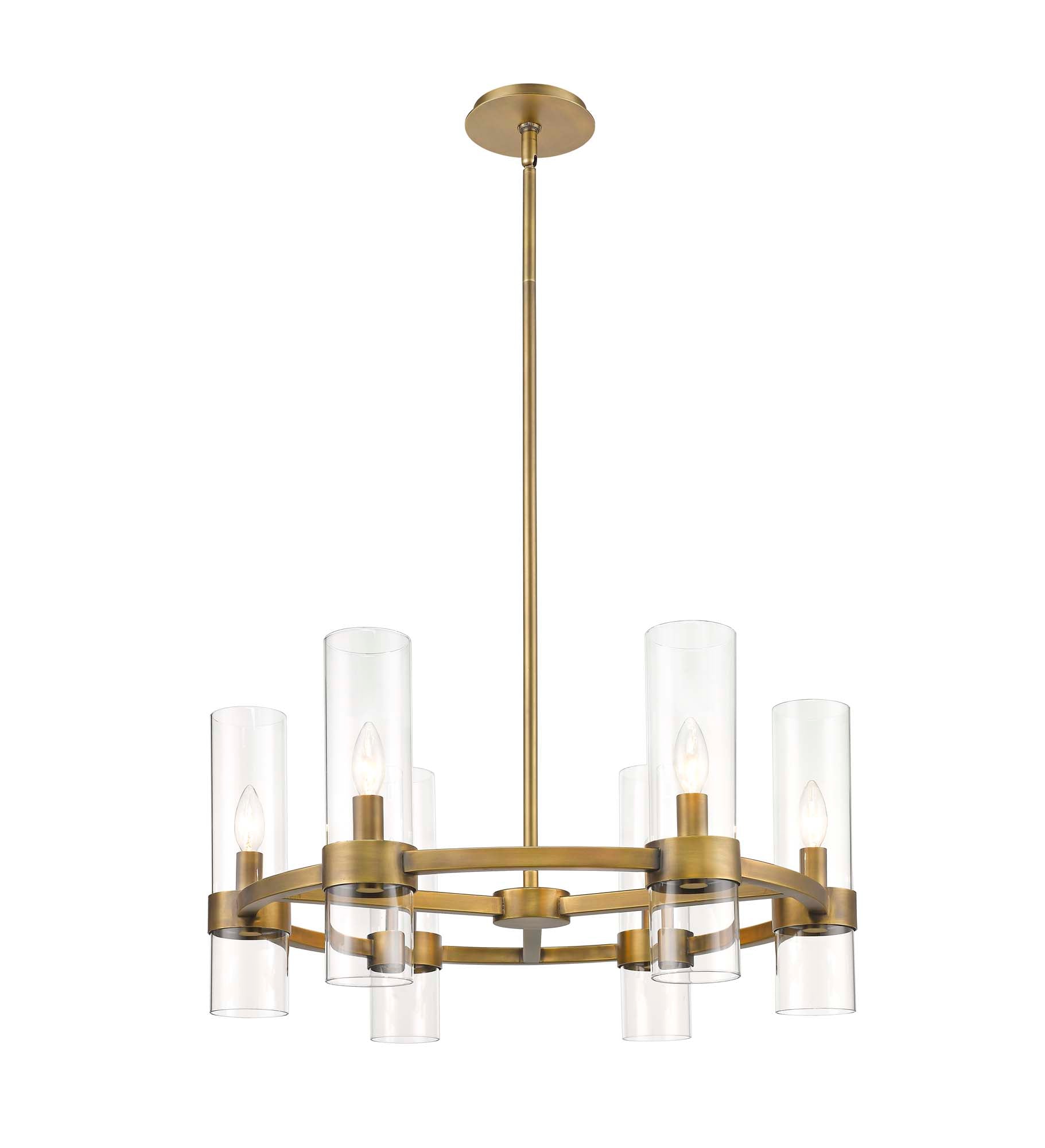 DATUS Chandelier Gold - 4008-6RB | Z-LITE