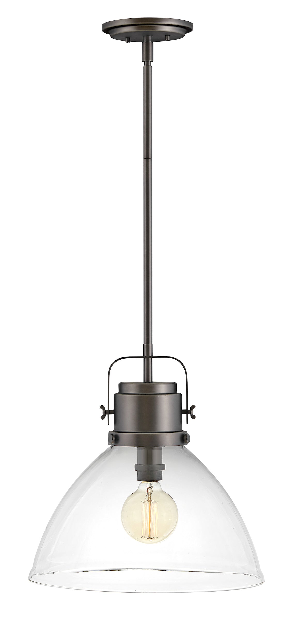 MALONE Suspension simple Noir - 40087BX | HINKLEY