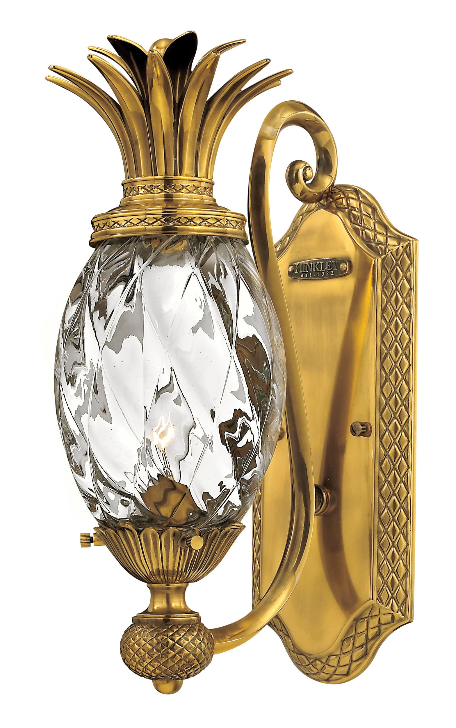 PLANTATION Sconce Gold - 4140BB | HINKLEY