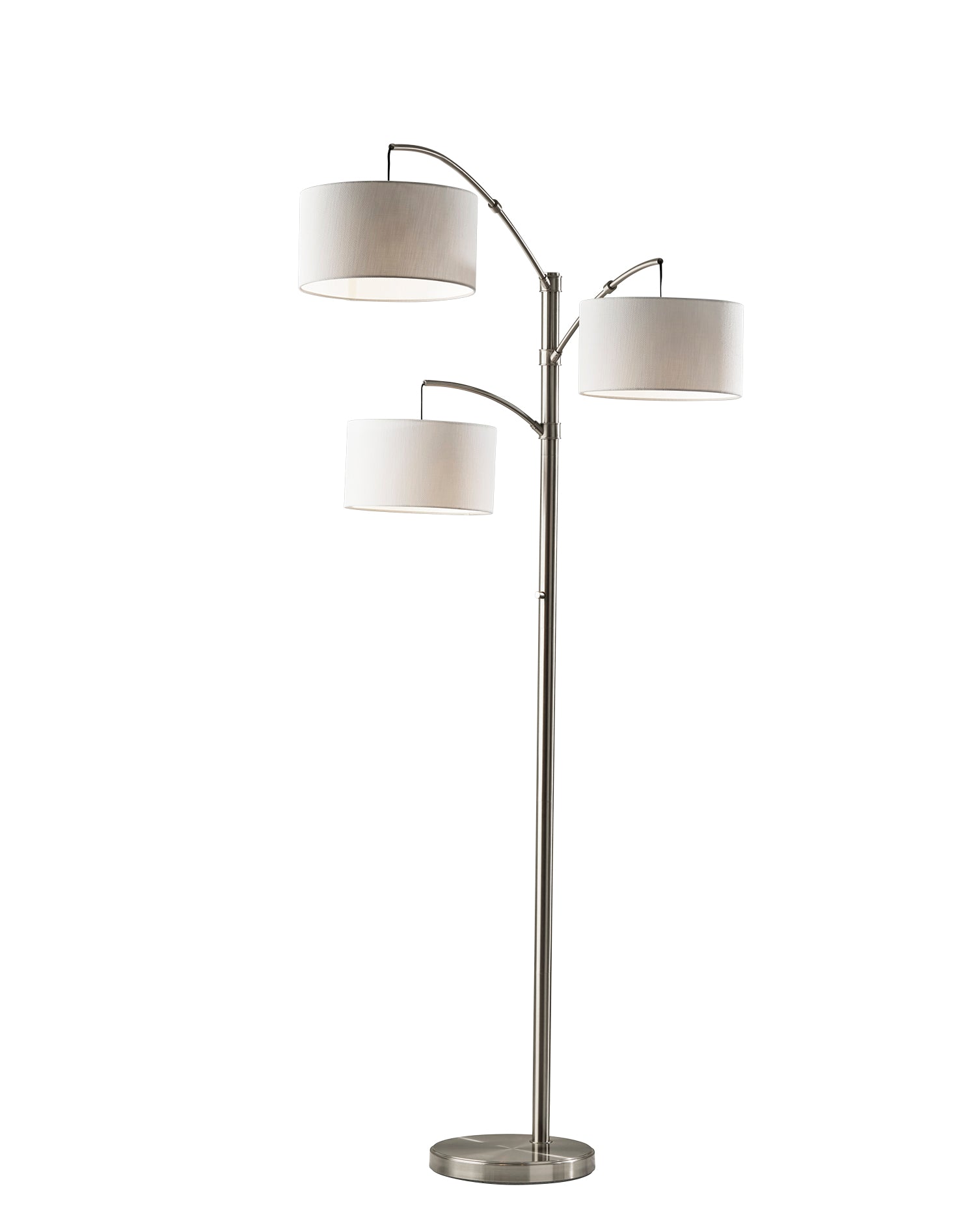 CABO Lampe sur pied Nickel - 4159-22 | ADESSO