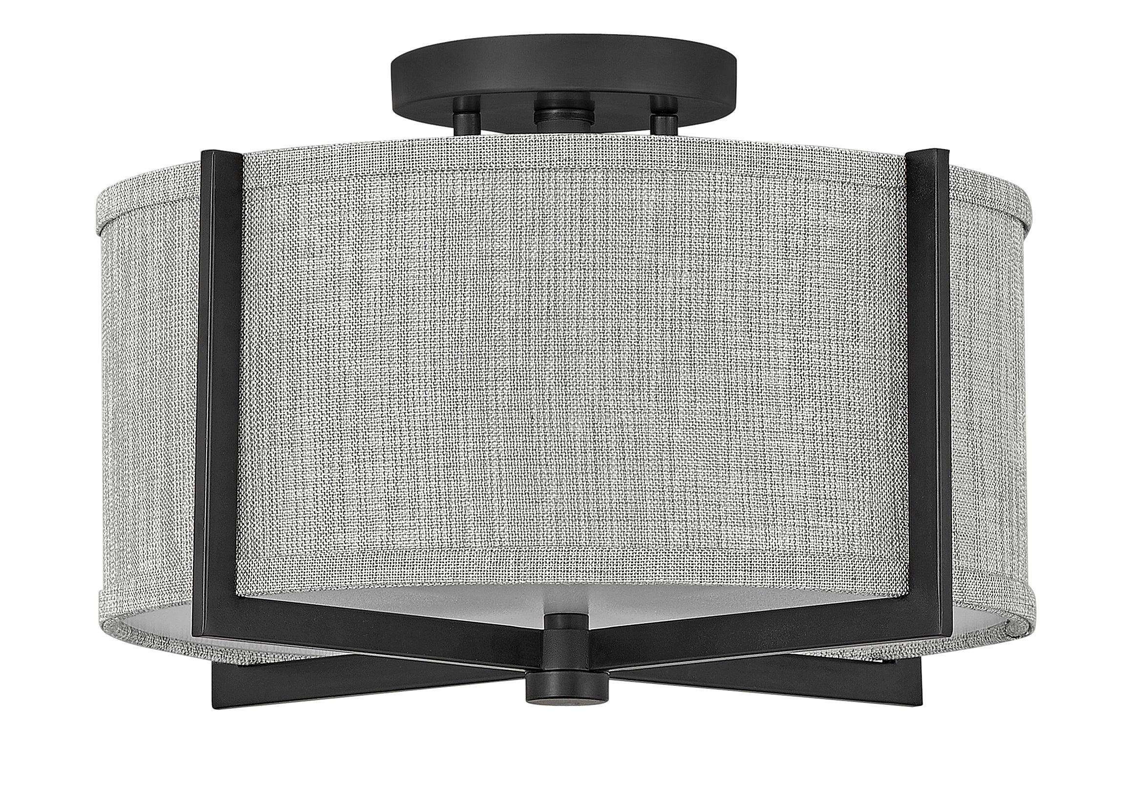 AXIS Flush mount Black - 41705BK | HINKLEY