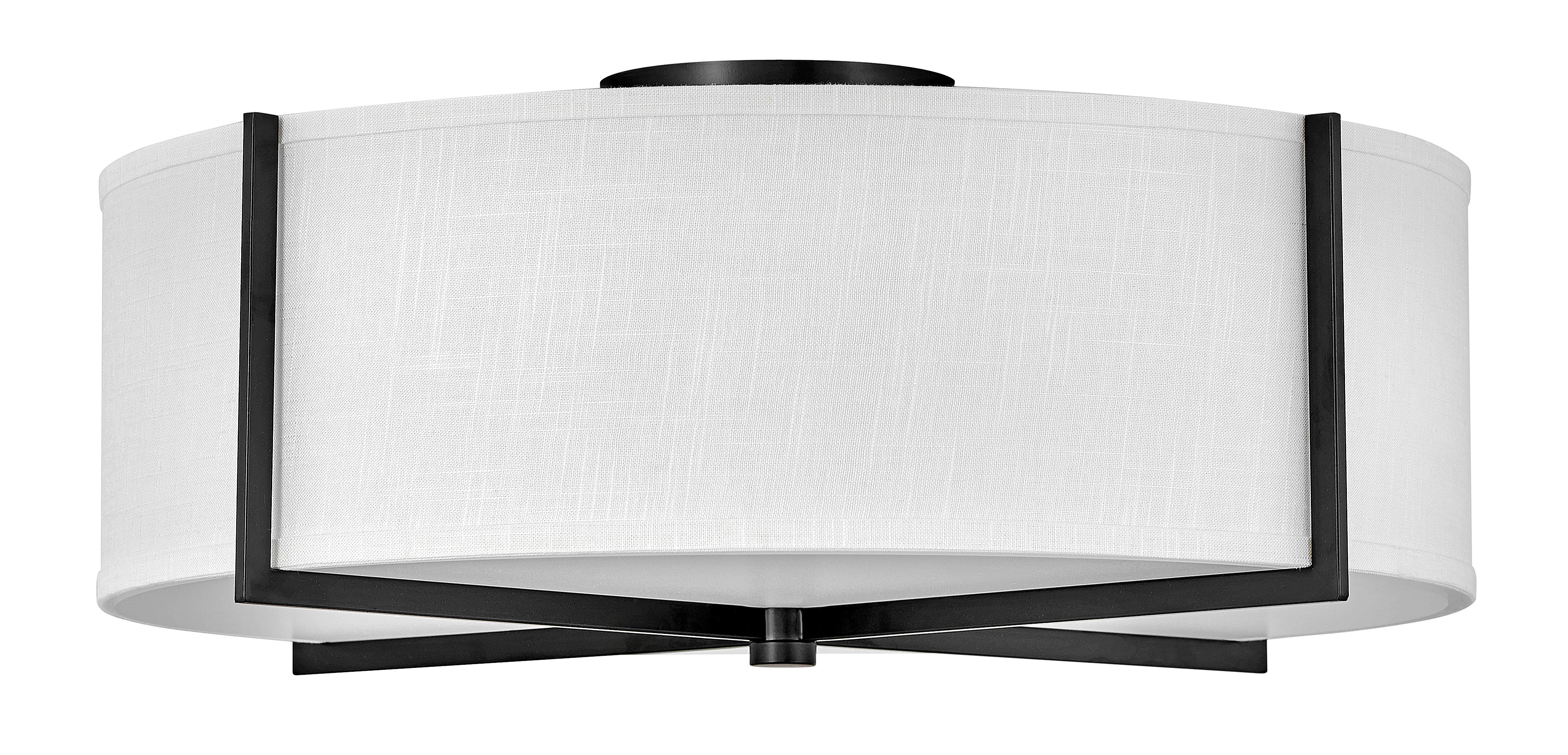 AXIS Flush mount Black - 41710BK | HINKLEY