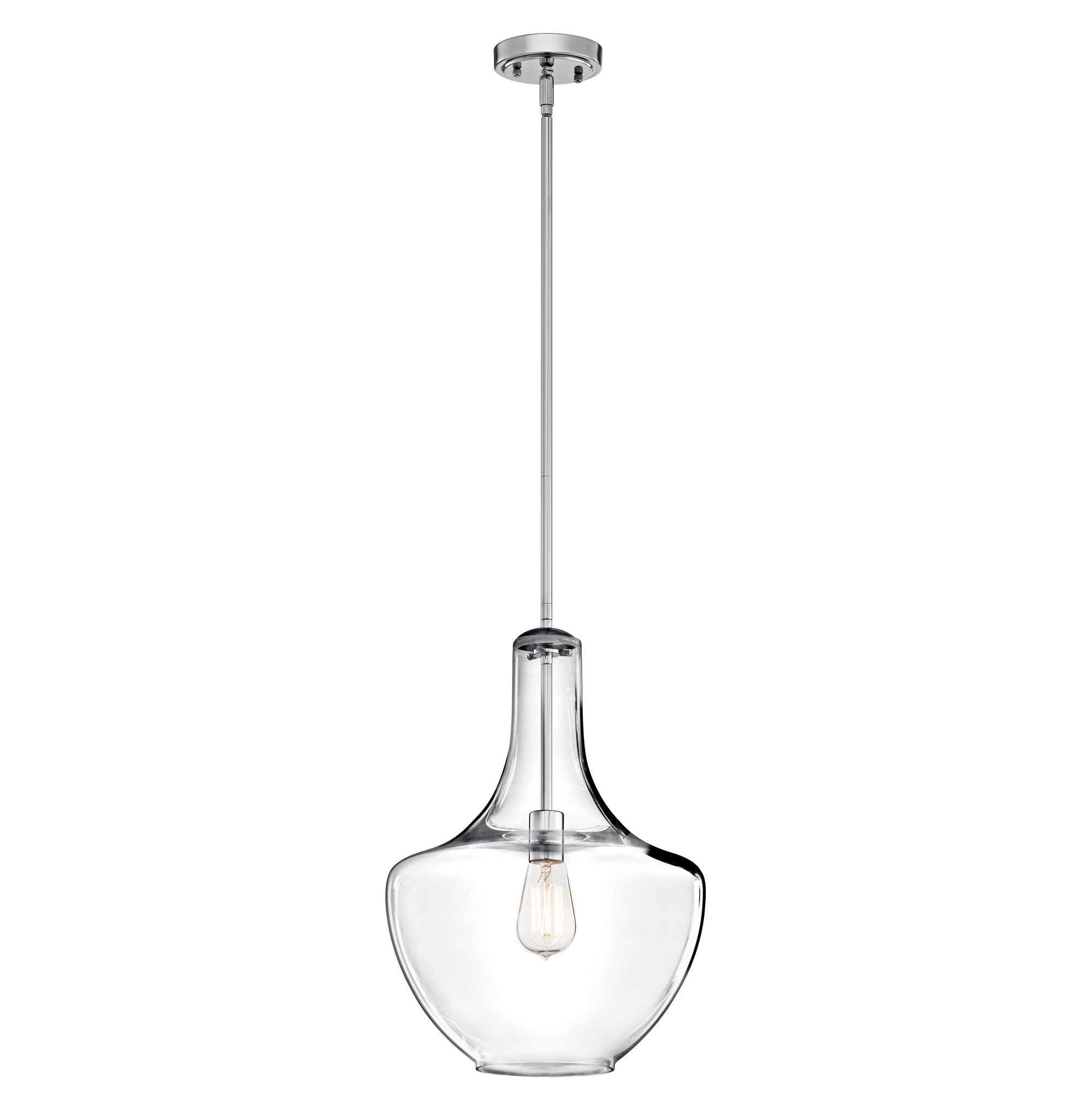EVERLY Suspension simple Chrome - 42046CH | KICHLER
