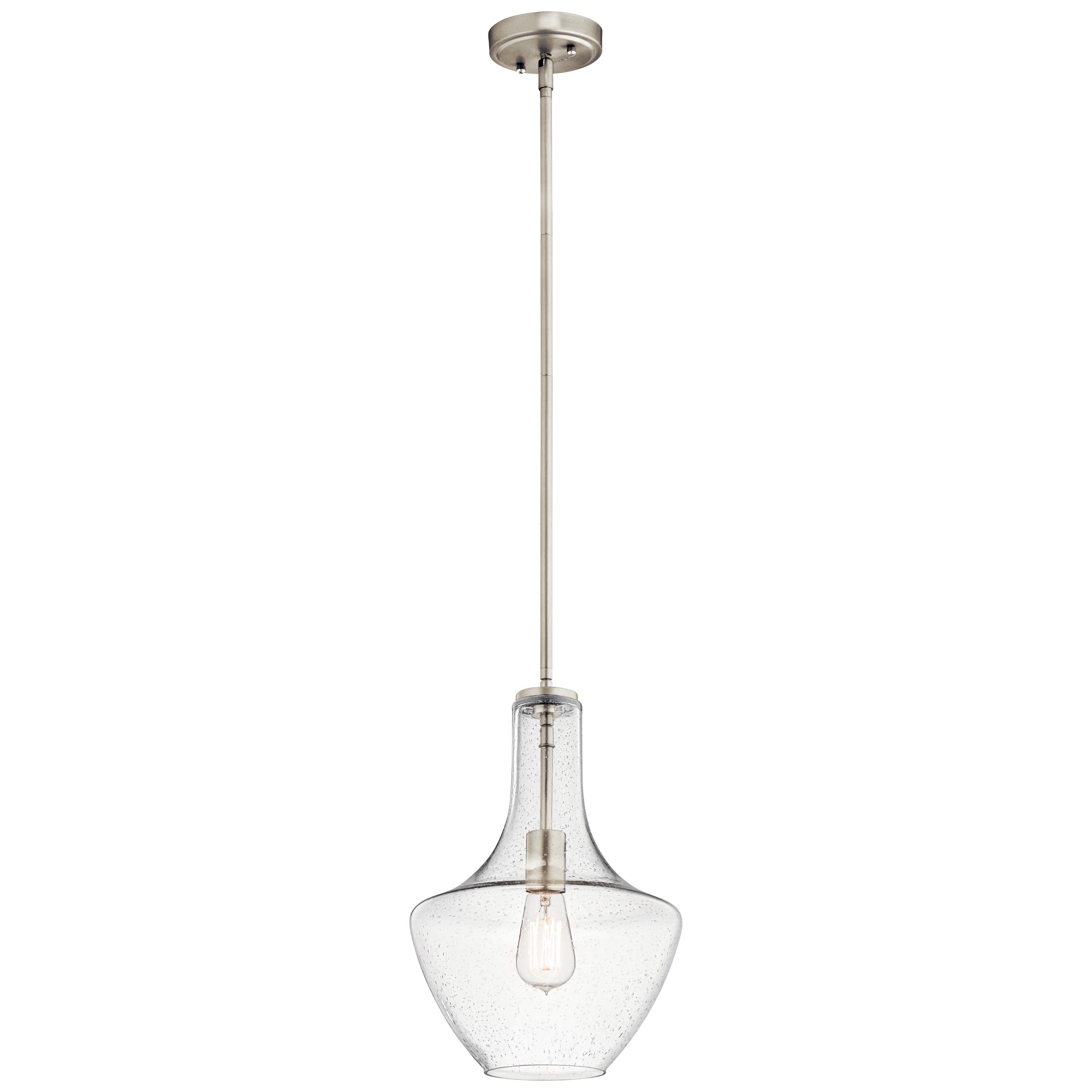 EVERLY Suspension simple Nickel - 42141NICS | KICHLER