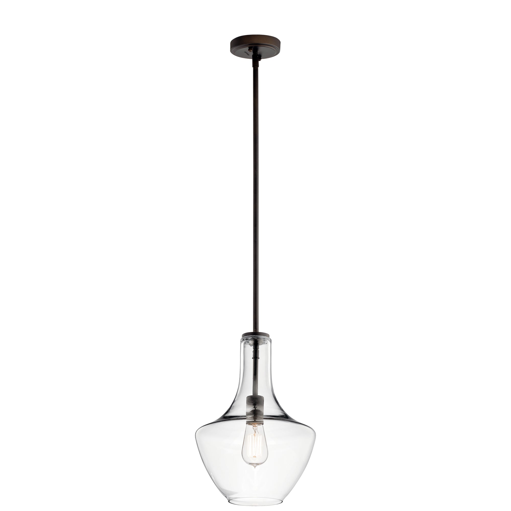 EVERLY Suspension simple Bronze - 42141OZCLR | KICHLER