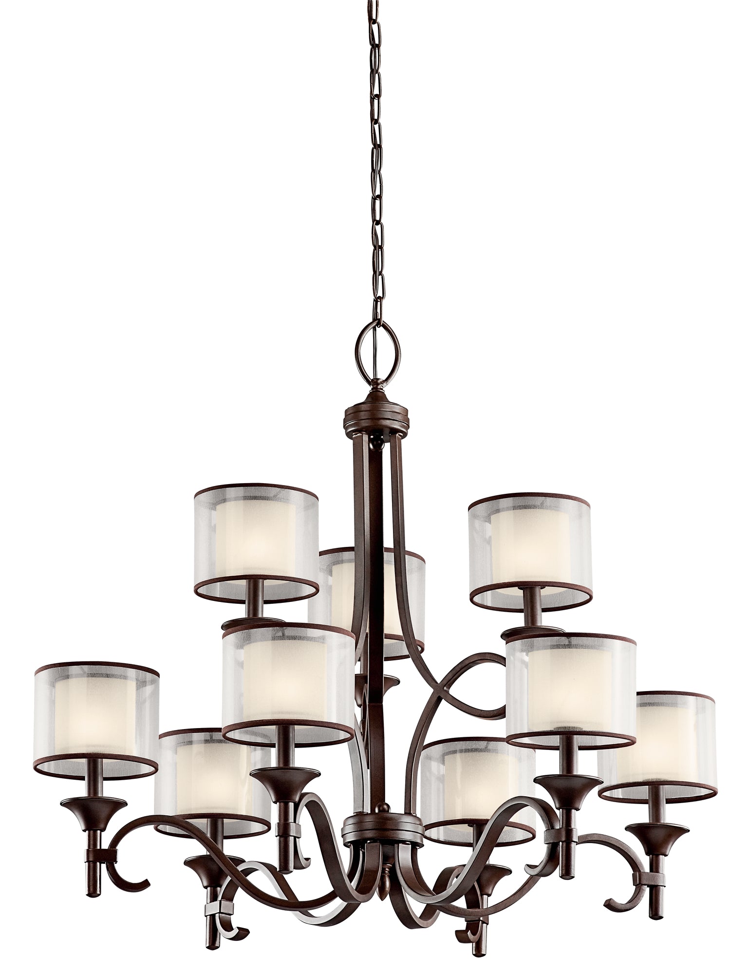 LACEY Chandelier Bronze - 42382MIZ | KICHLER