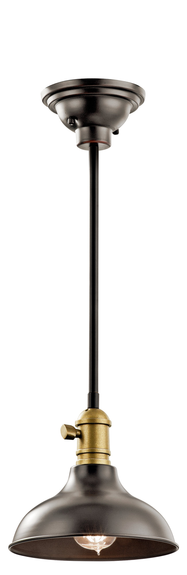 COBSON Suspension simple Bronze - 42579OZ | KICHLER