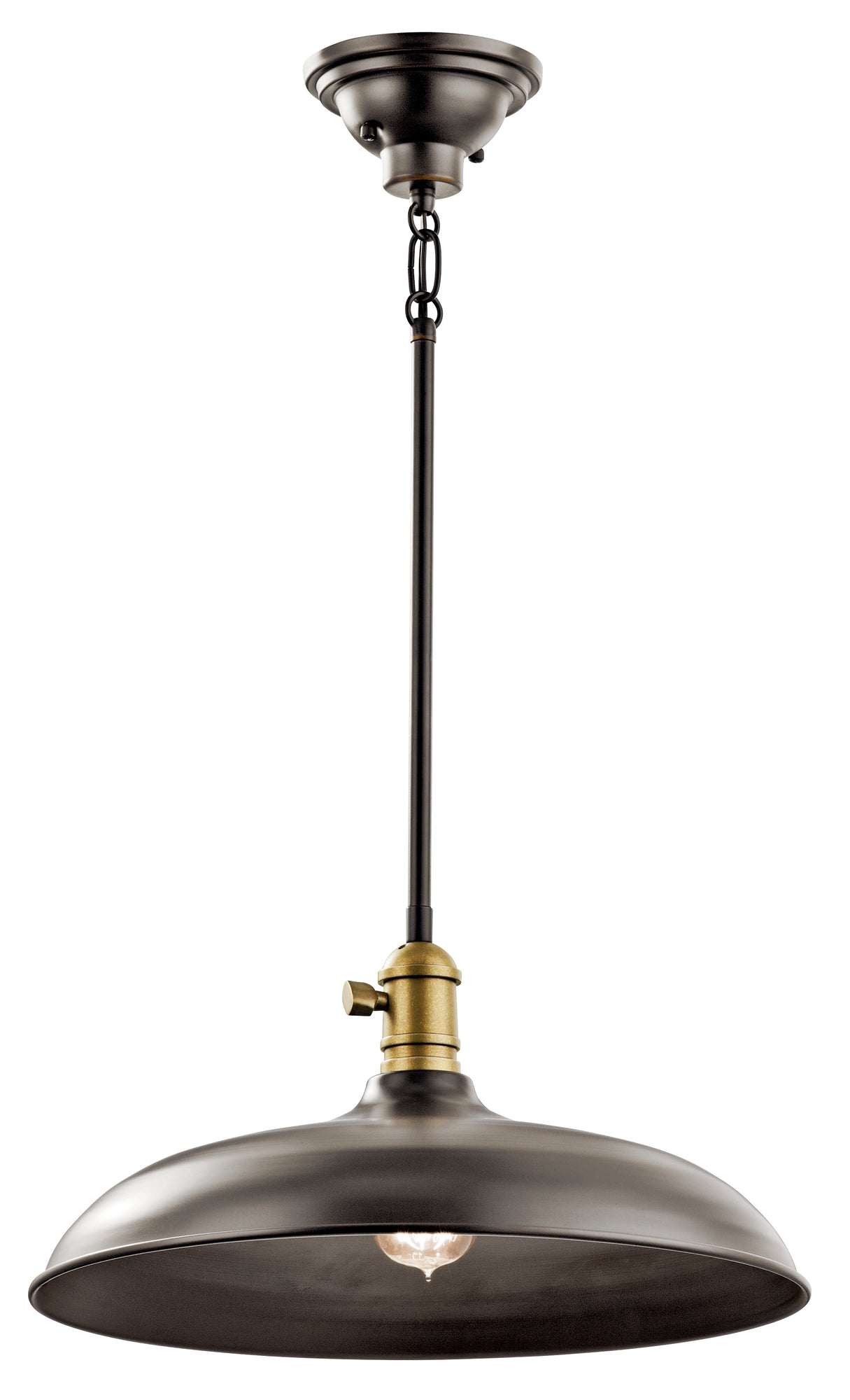 COBSON Suspension simple Bronze - 42585OZ | KICHLER