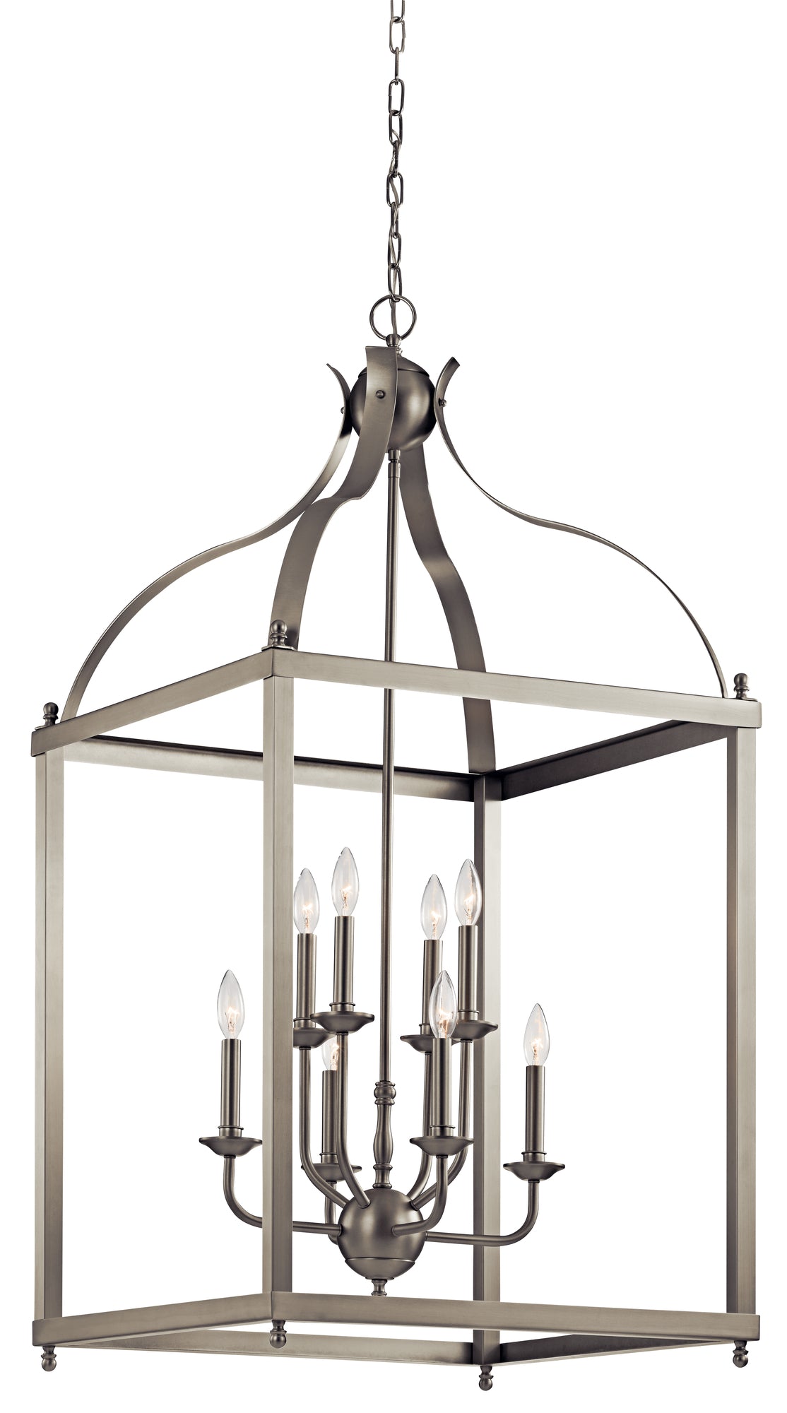 LARKIN Chandelier Nickel - 42591NI | KICHLER